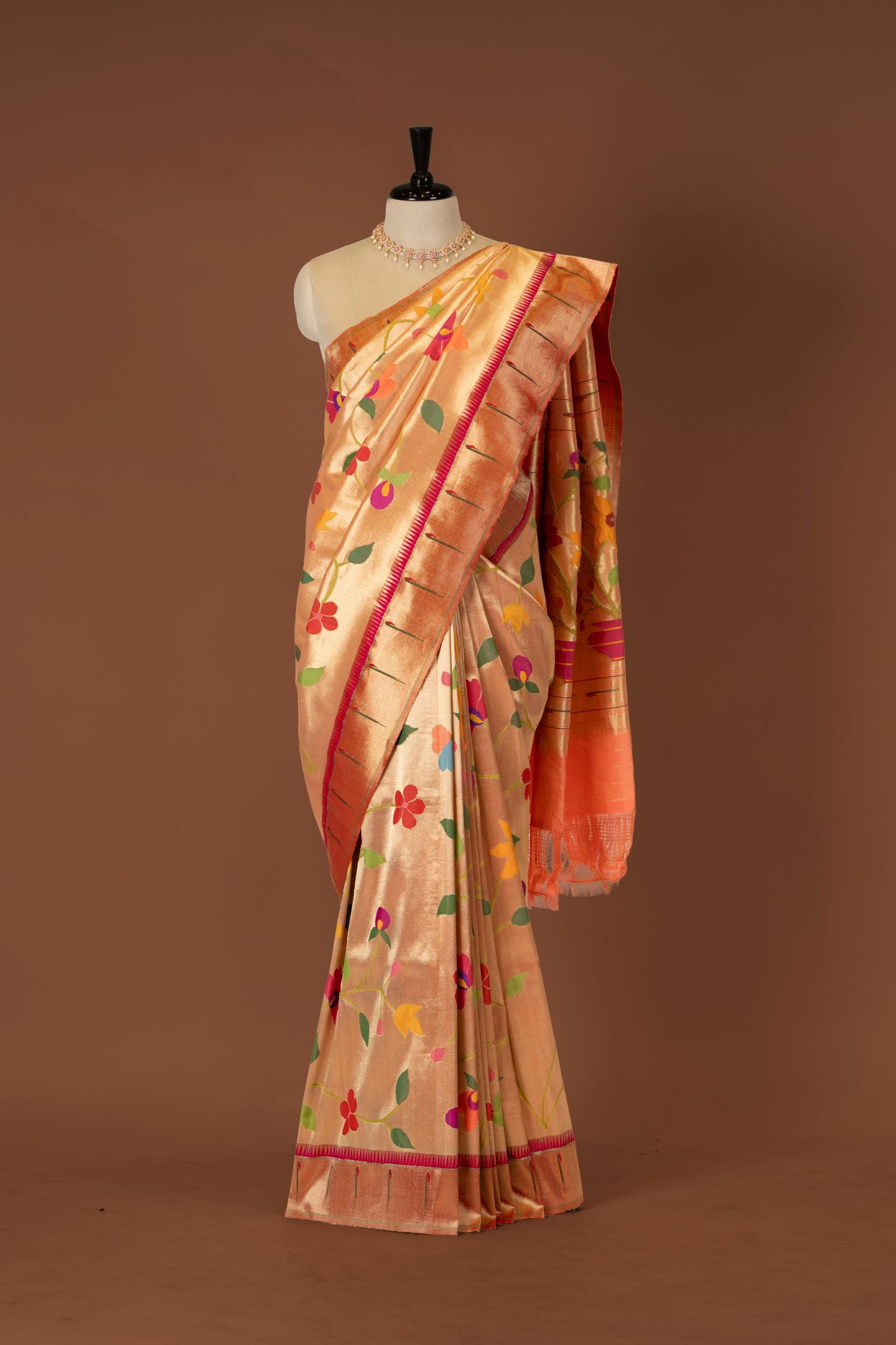 Handloom Brocade Paithani