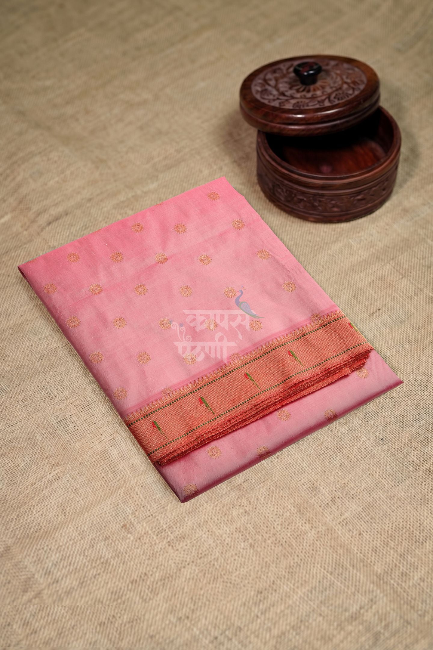 Traditional Muniya Nauvari Saree