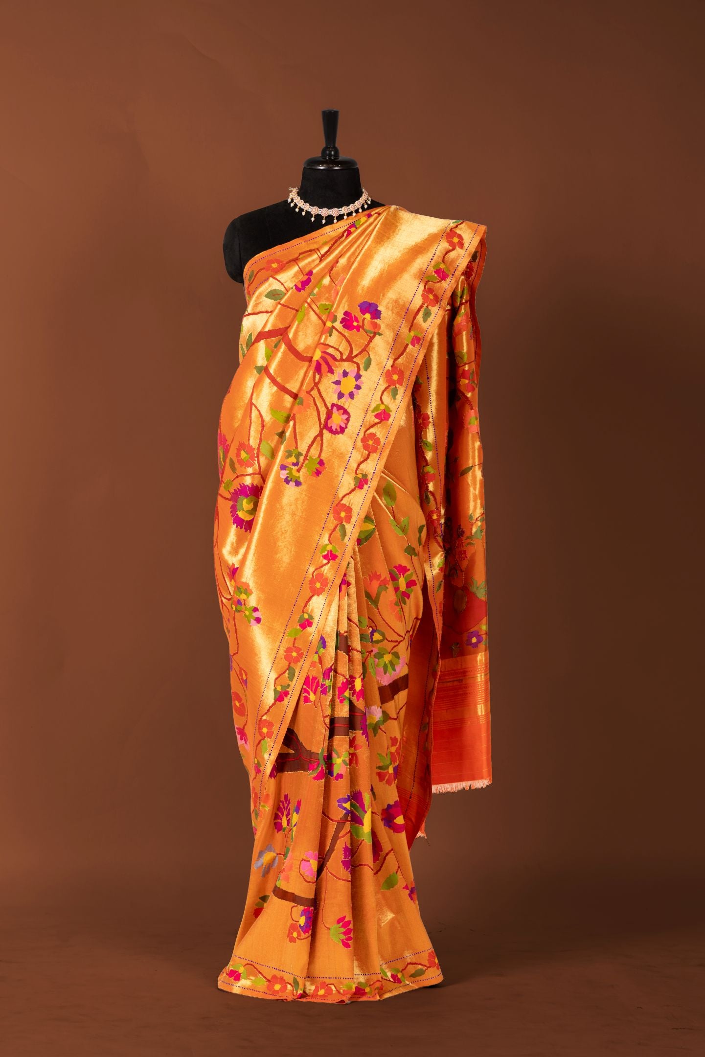 Handloom Brocade Paithani