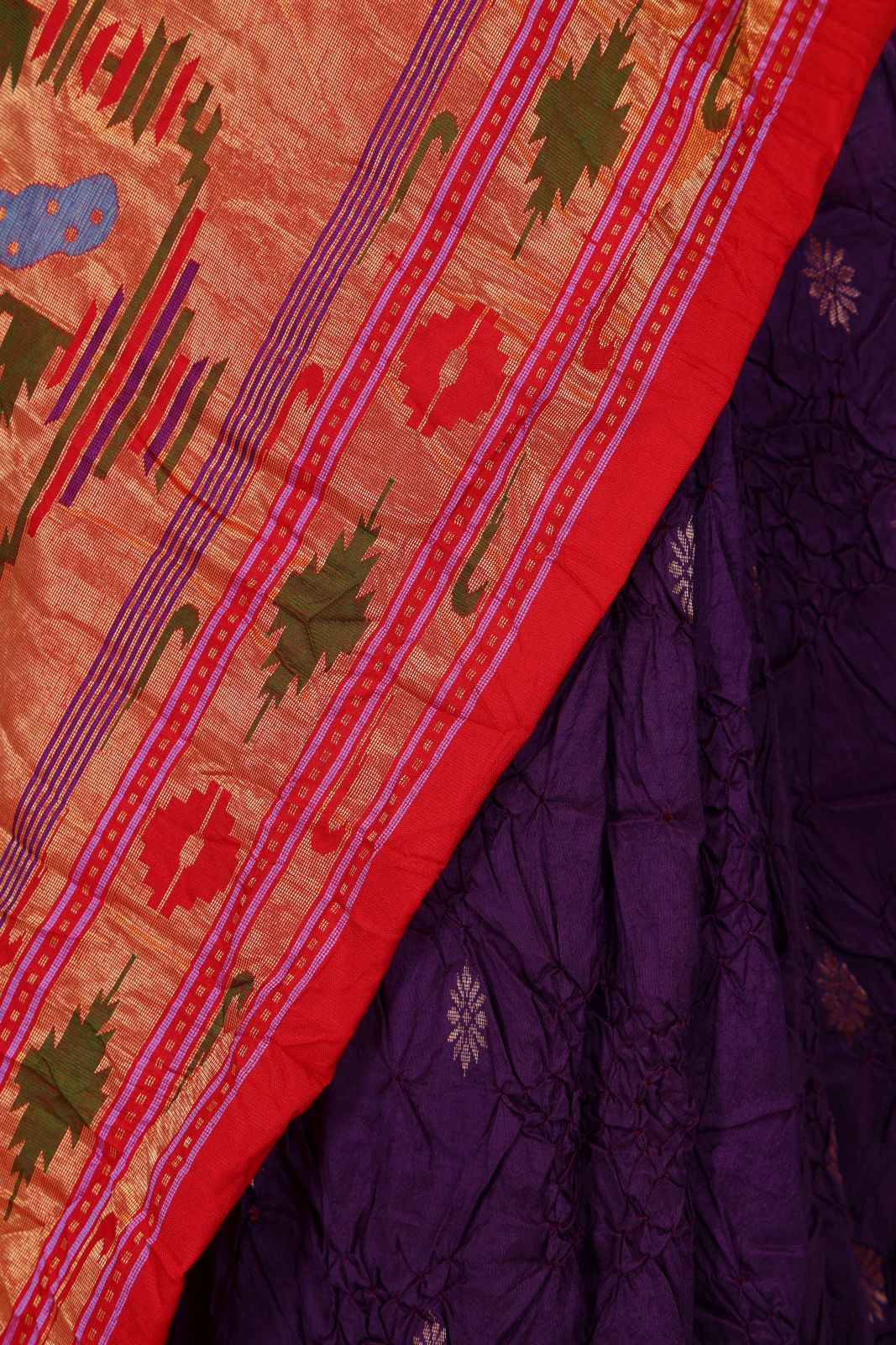Traditional Bandhej Saree