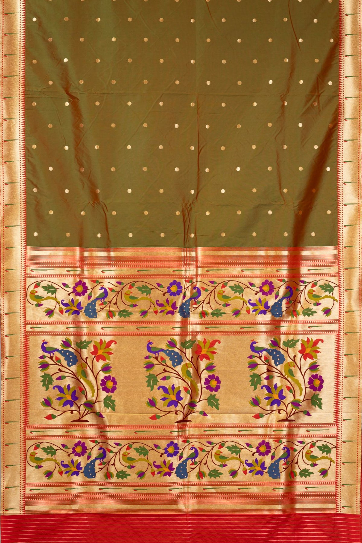 Designer Muniya Border Saree
