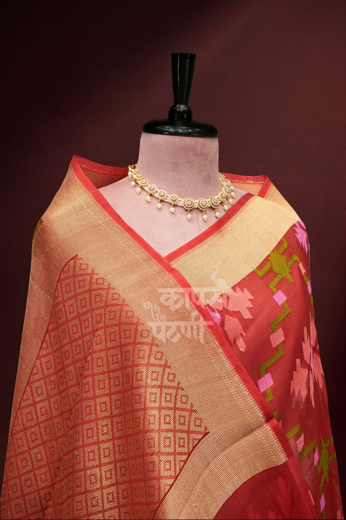 Designer Kora Meena Jal Saree