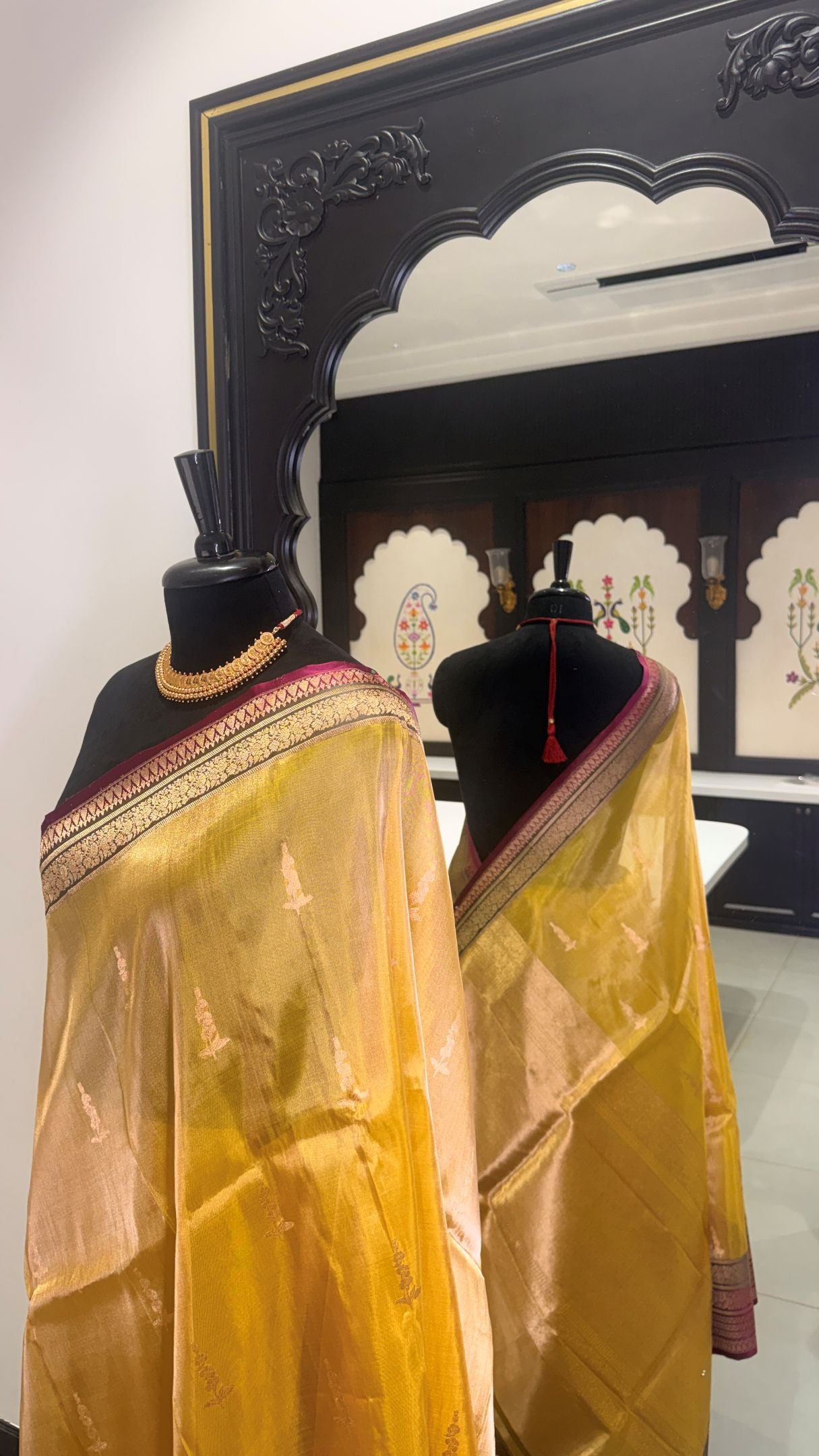 Hand Woven Katan Tissue Butta