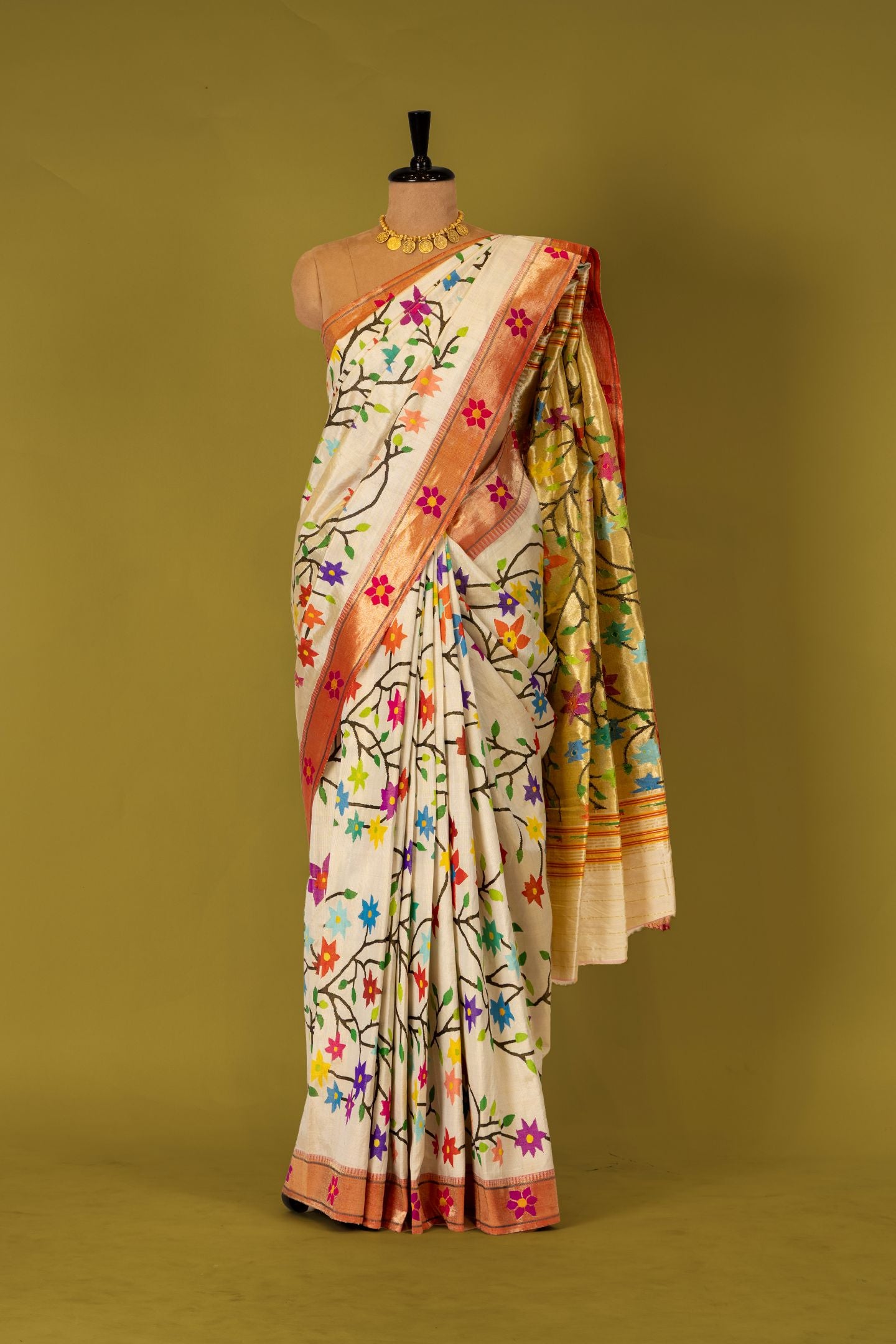 Handloom Brocade Paithani
