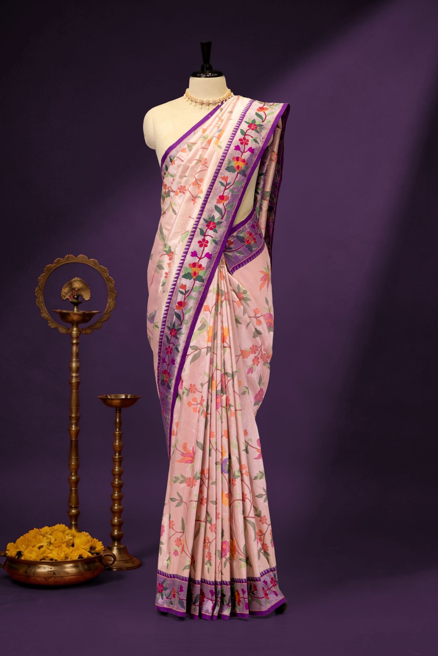 Handloom Brocade Paithani