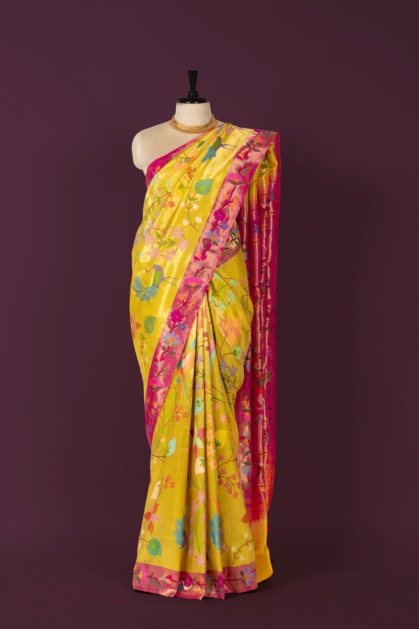 Handloom Brocade Paithani