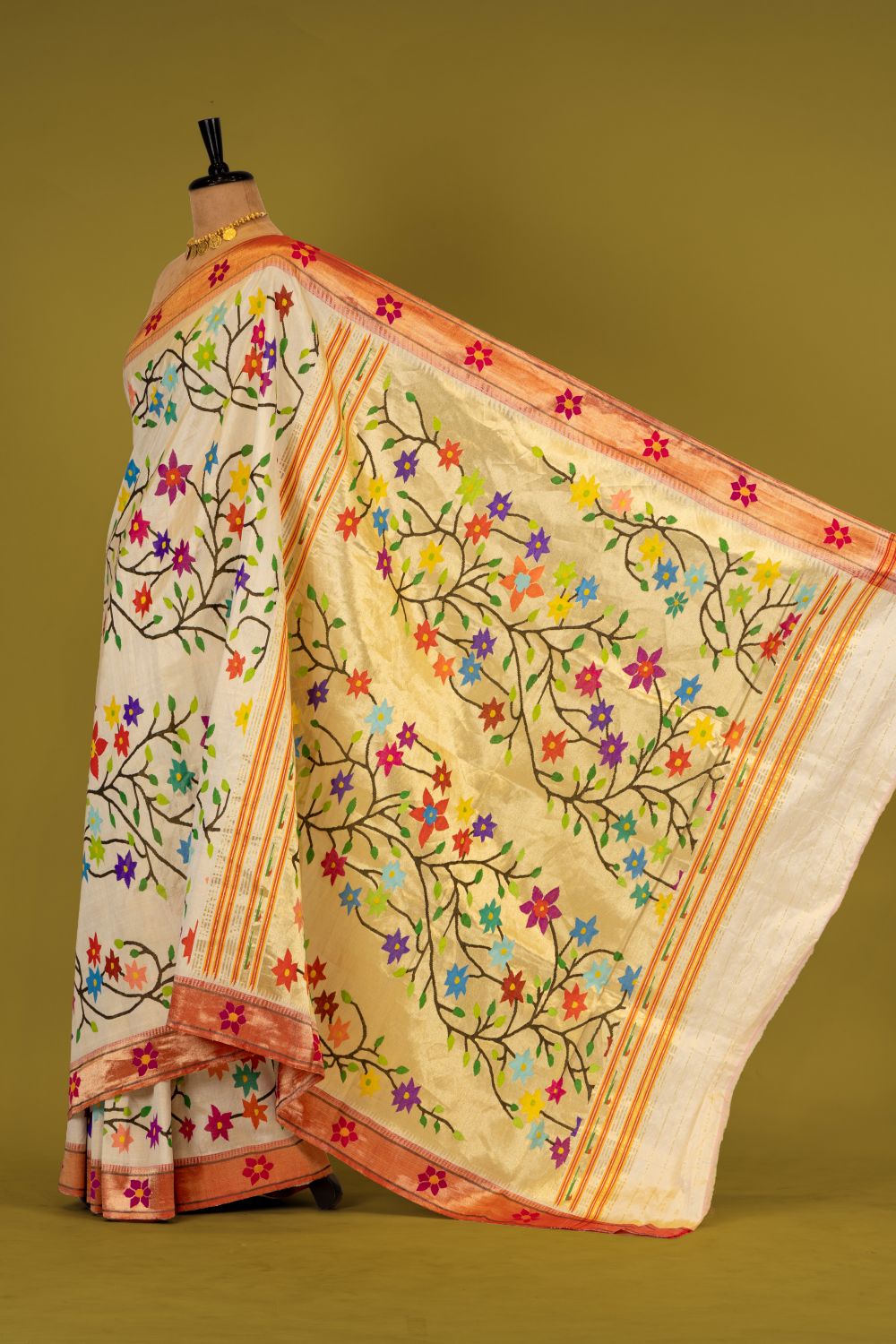 Handloom Brocade Paithani