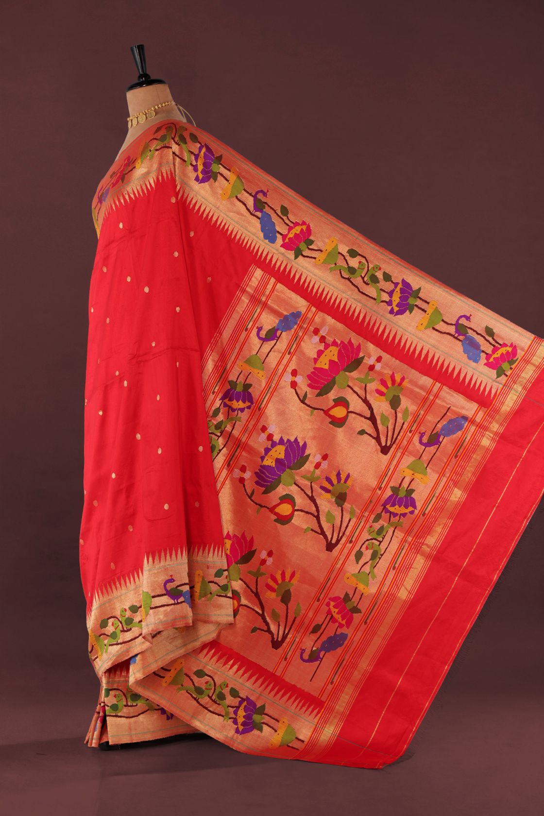 Handloom Brocade Paithani