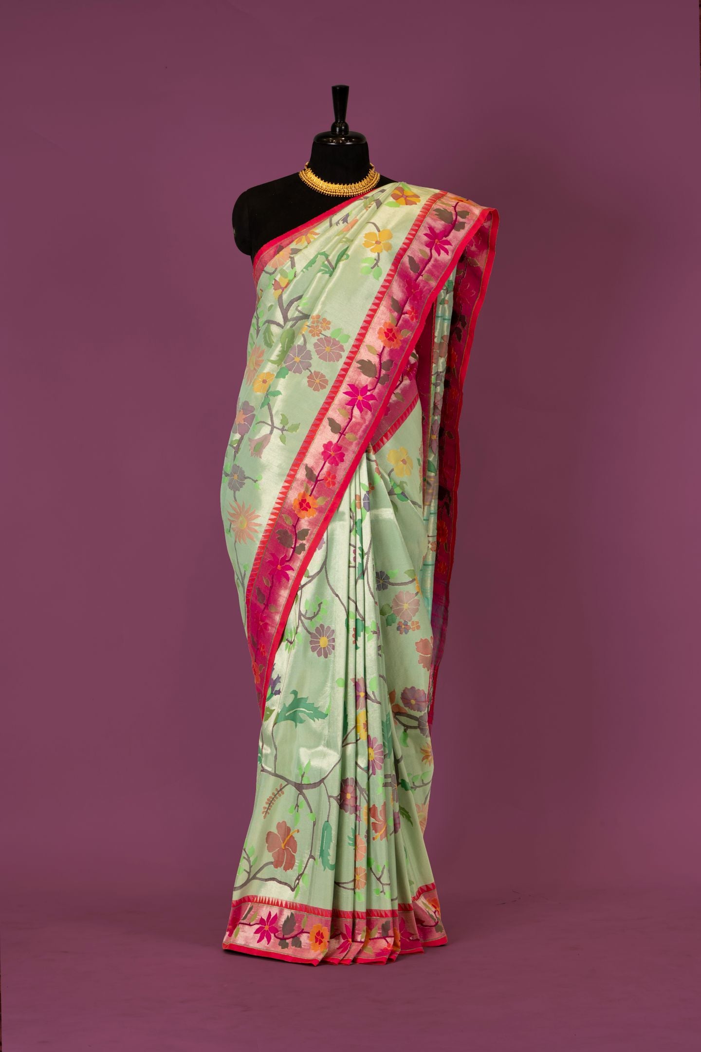 Handloom Brocade Paithani