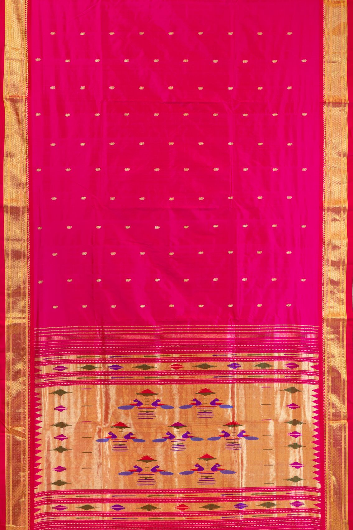 Handloom Double Pallu Paithani