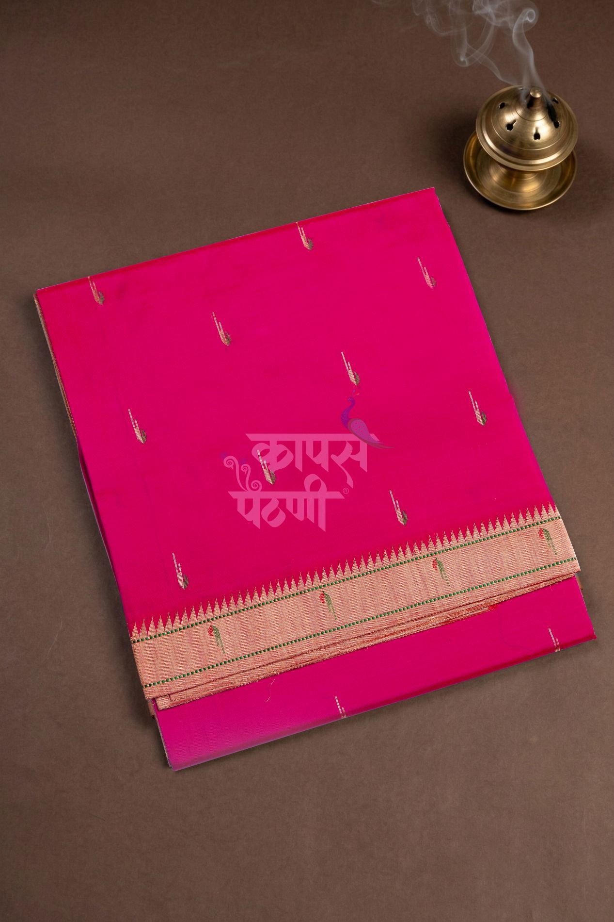 Gangotri Turning Pure Silk Muniya Saree