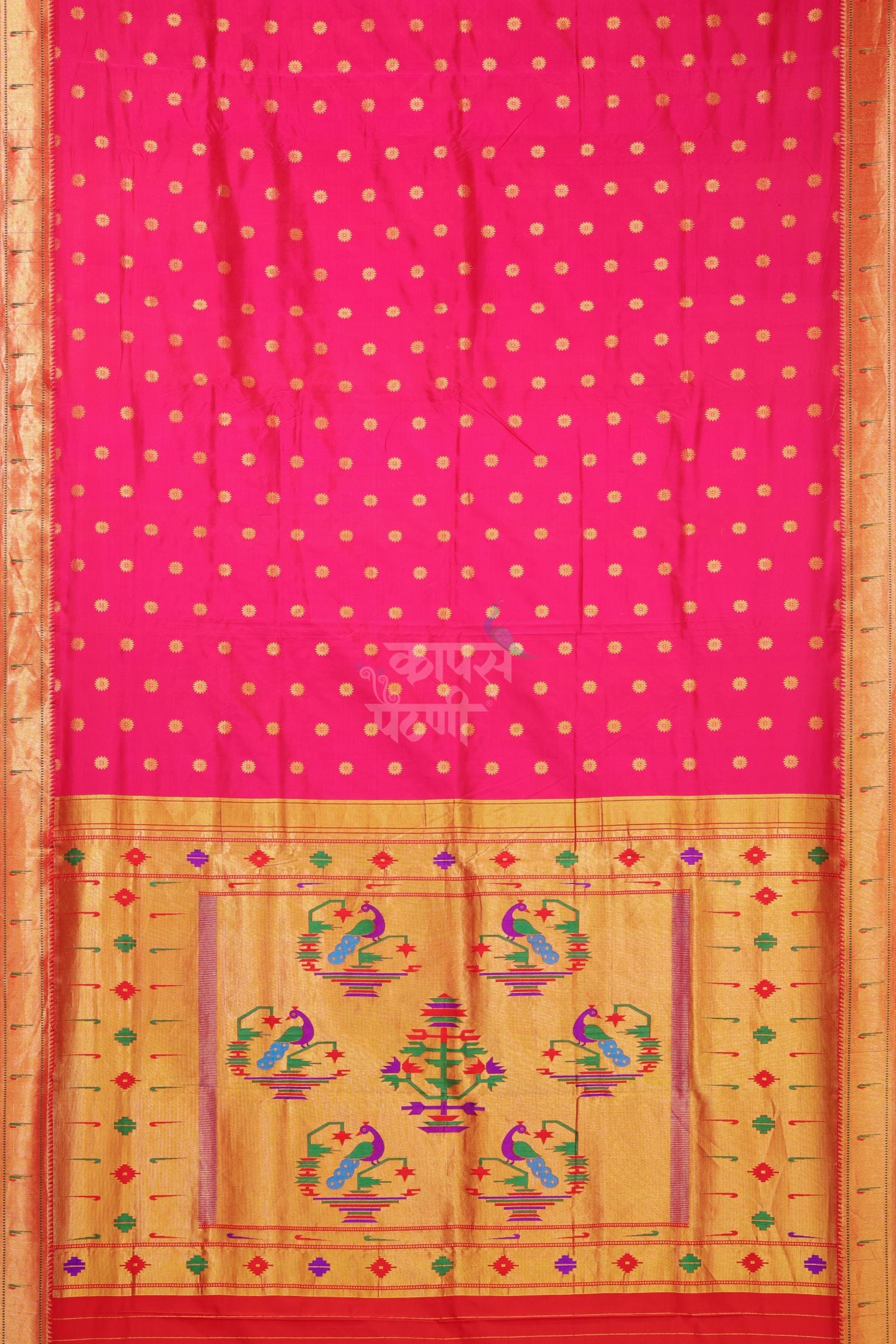 Traditional Muniya Nauvari Saree