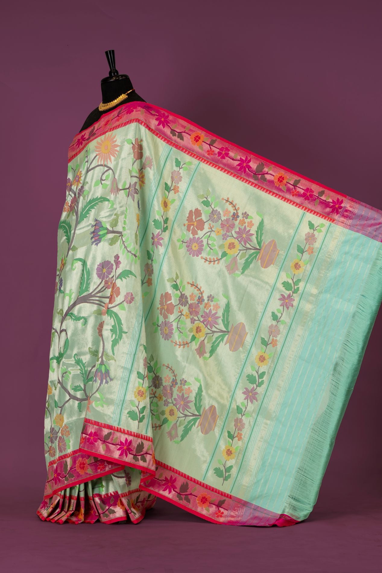 Handloom Brocade Paithani