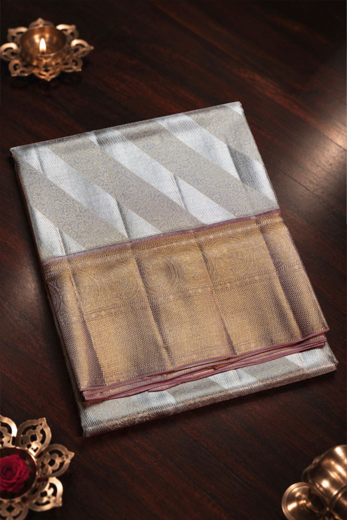 Kanjivaram Tissue Saree