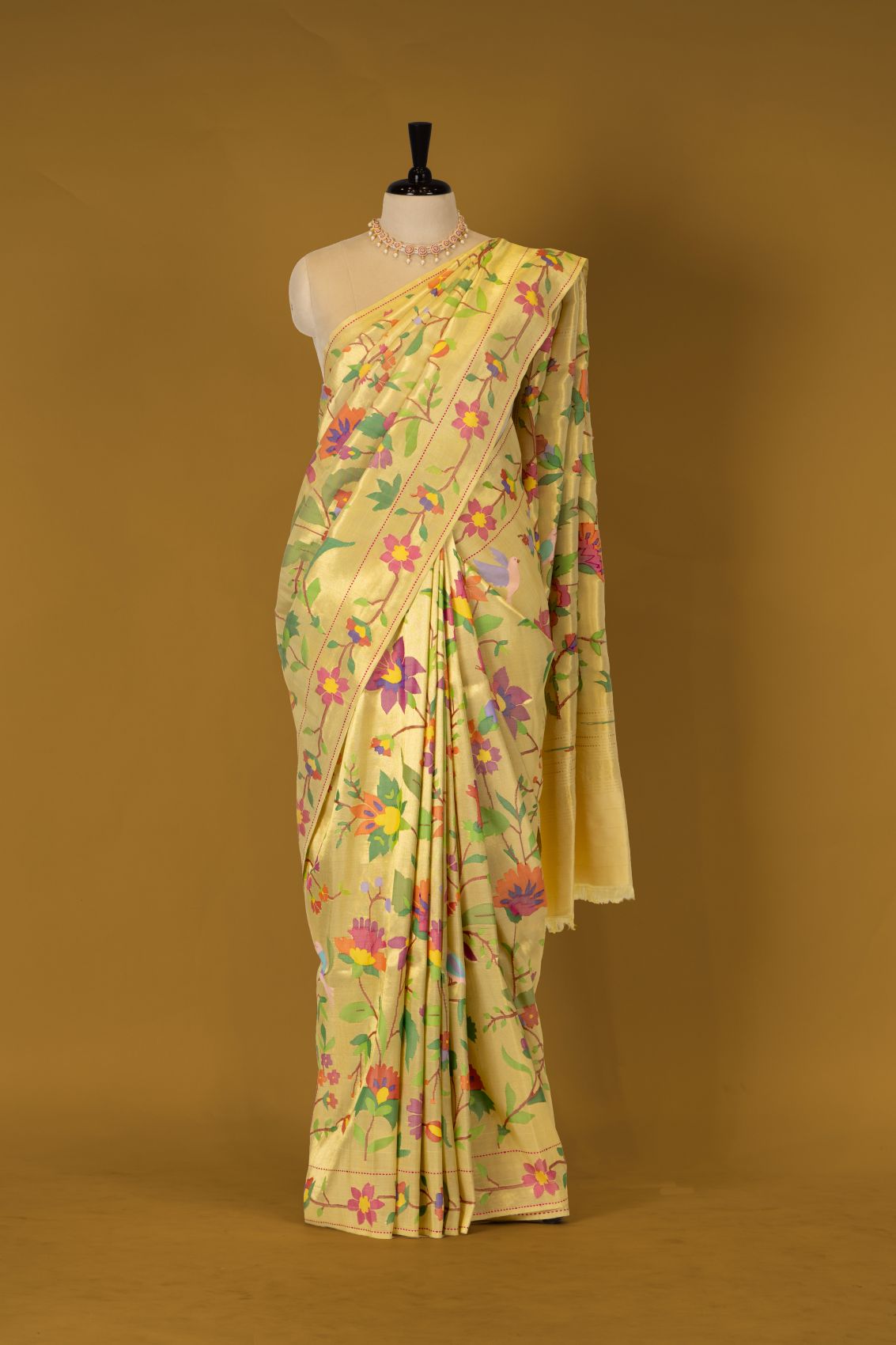 Handloom Brocade Paithani