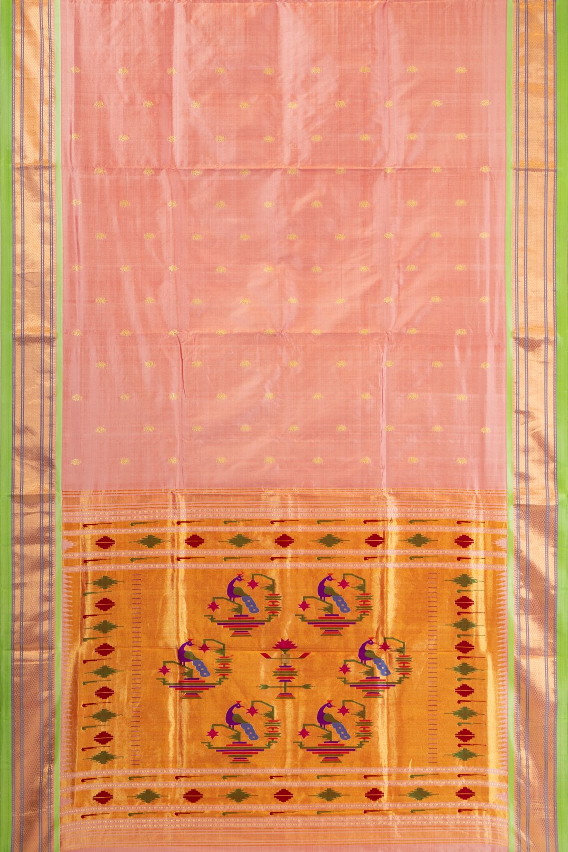 Handloom Double Pallu Paithani