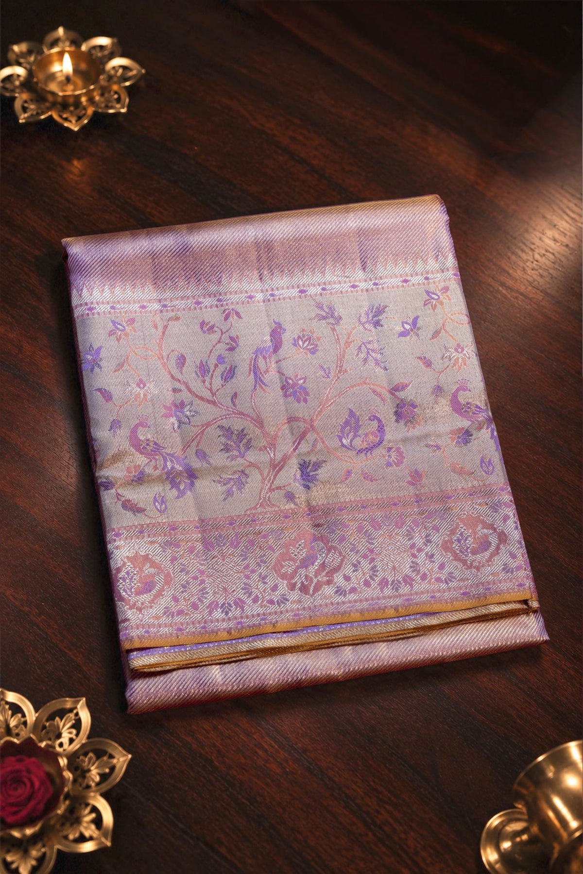 Kanjivaram Tissue Saree