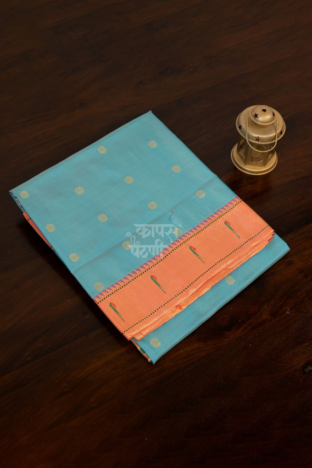 Gangotri Sunflower Allover Jari Butta Saree