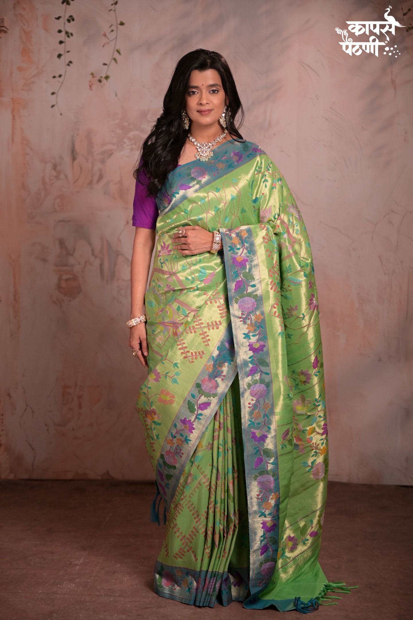 Handloom Brocade Paithani