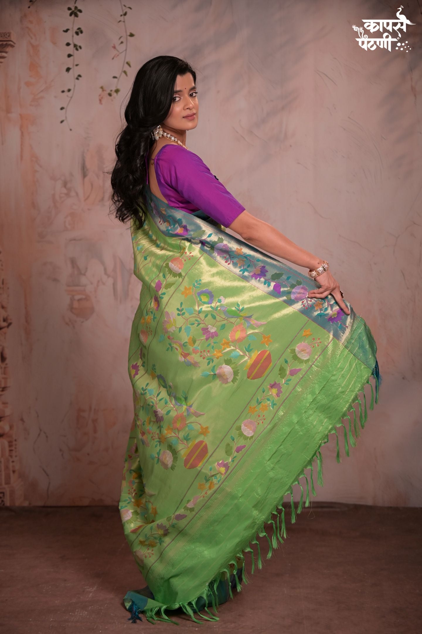 Handloom Brocade Paithani