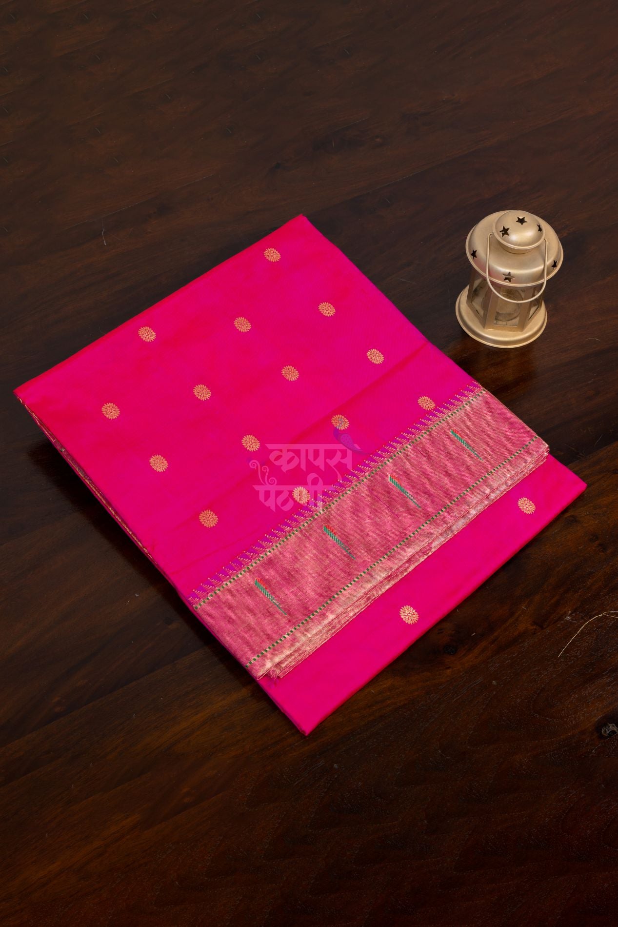 Gangotri Sunflower Allover Jari Butta Saree