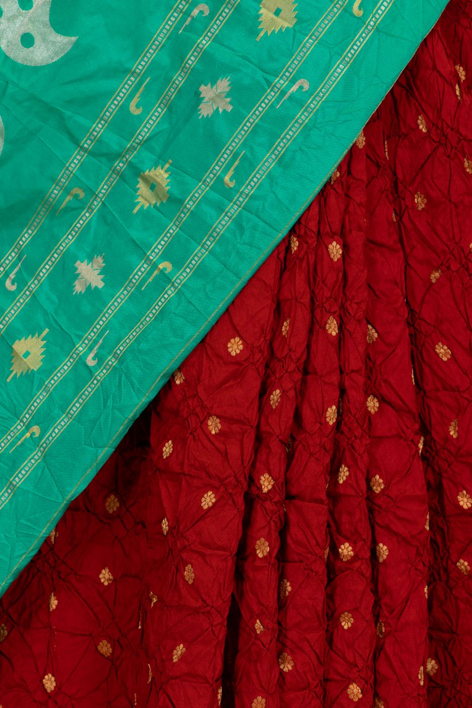 Traditional Bandhej Saree
