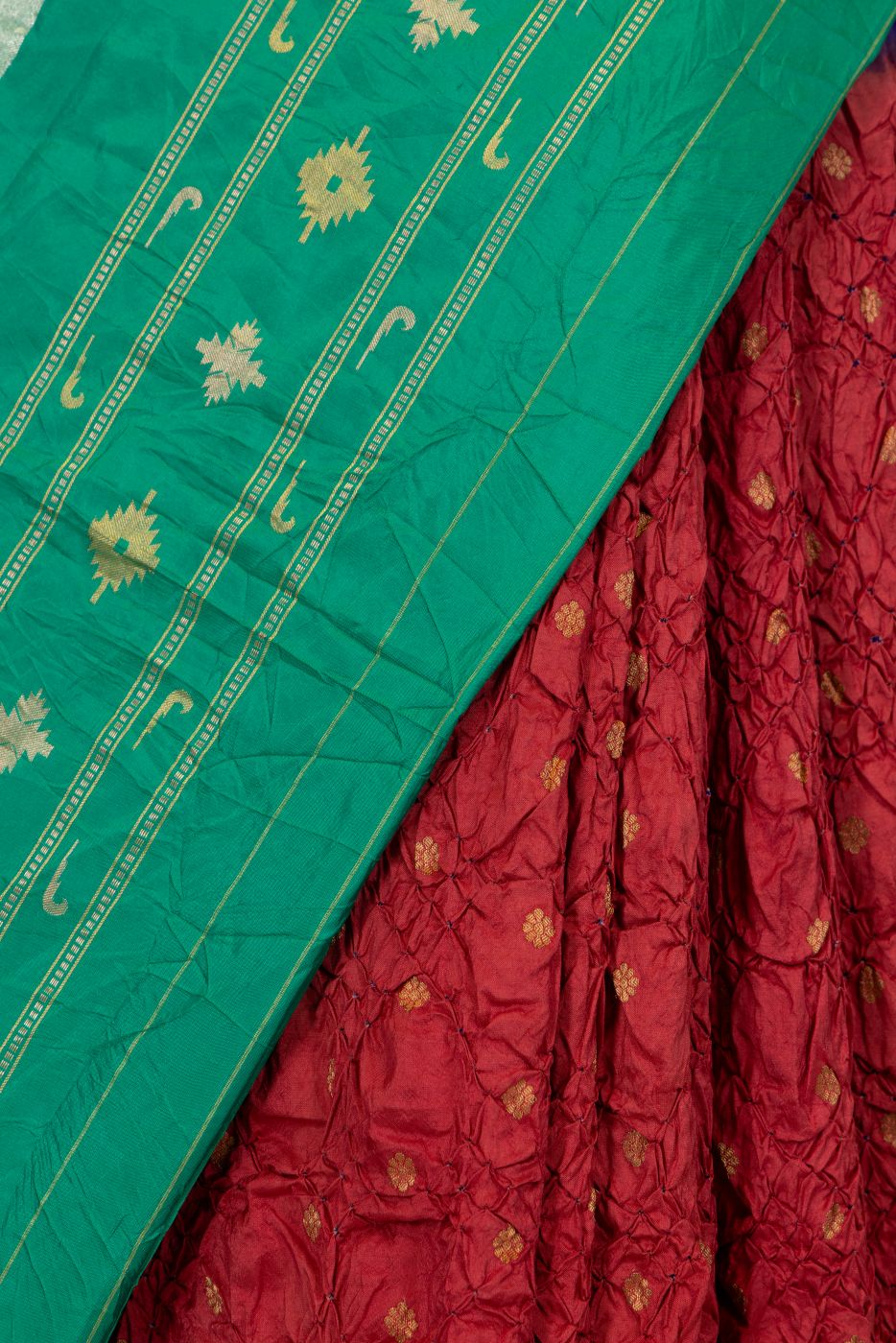 Traditional Bandhej Saree