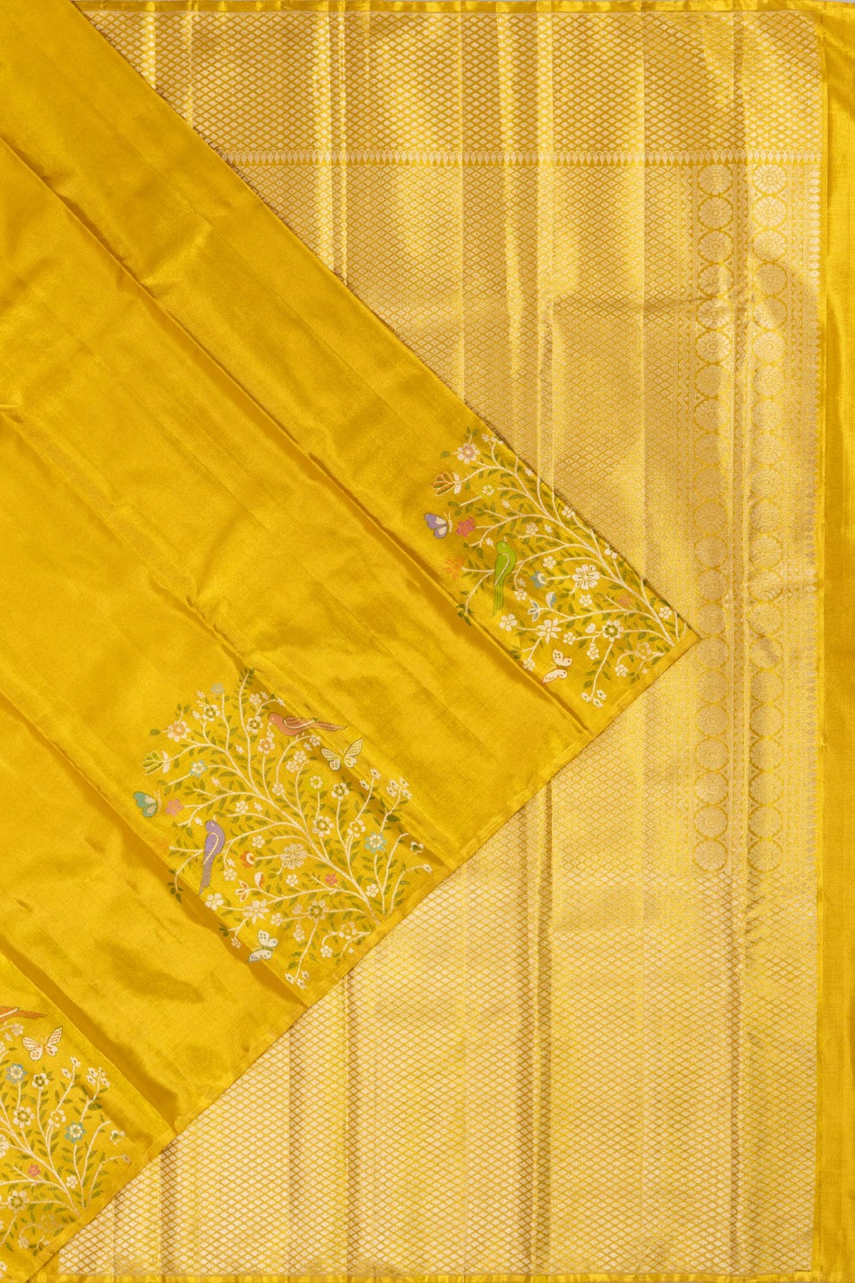 Kanjivaram Meena Brocade Saree