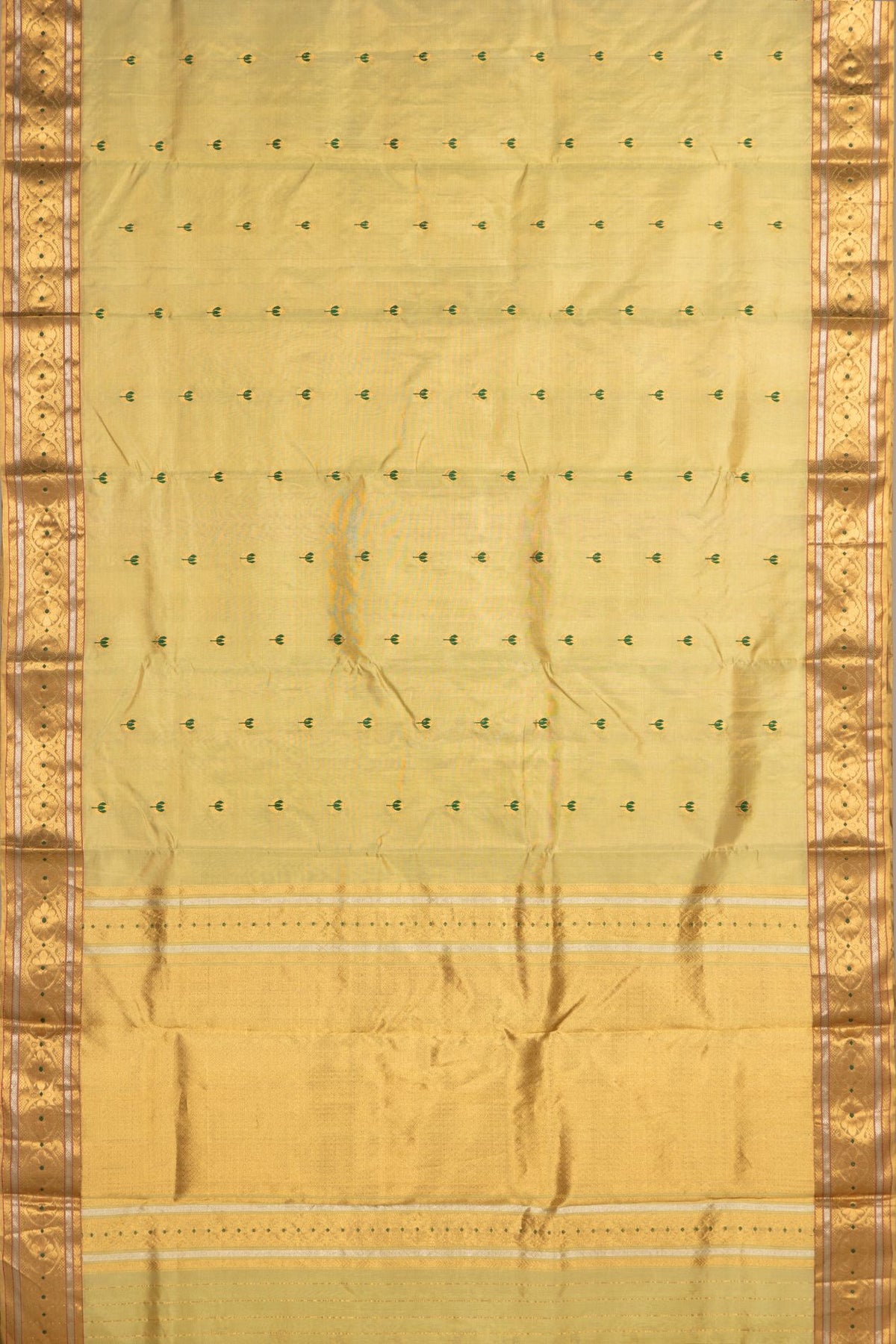 Handloom Tissue Chanderi Saree