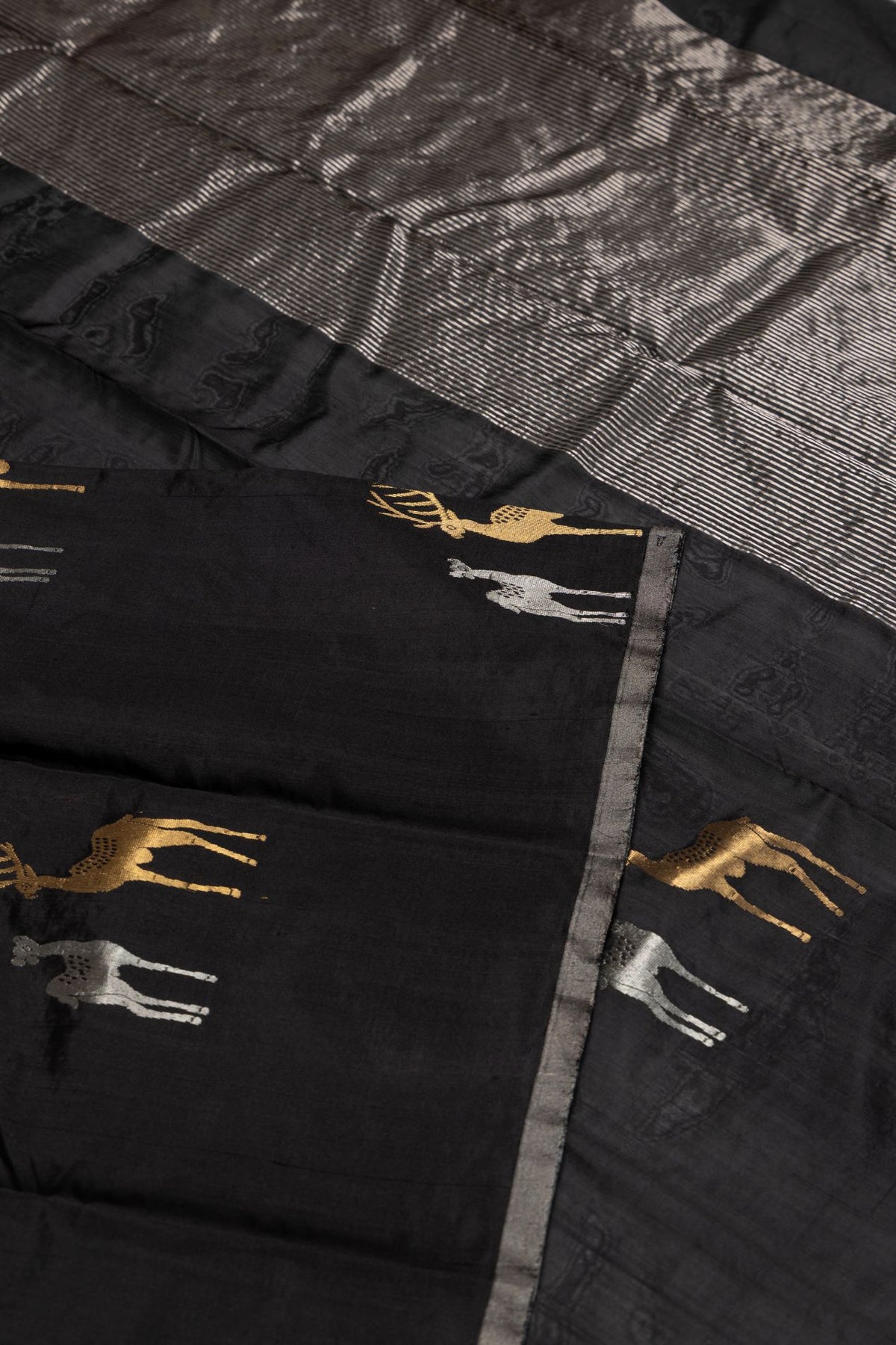 Handloom Pattu Silk Chanderi Saree