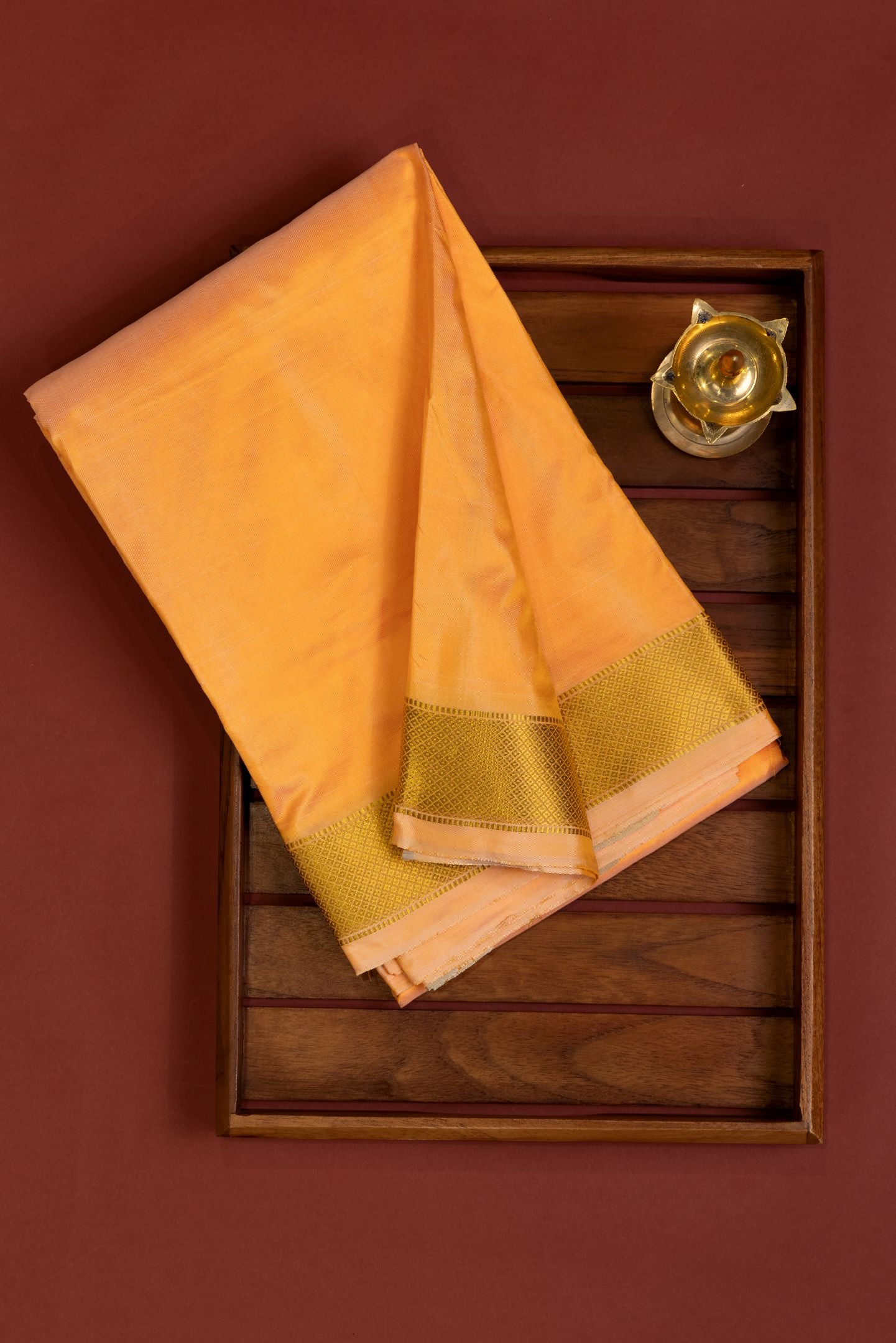 Pure Silk Narali Border Dhoti Set