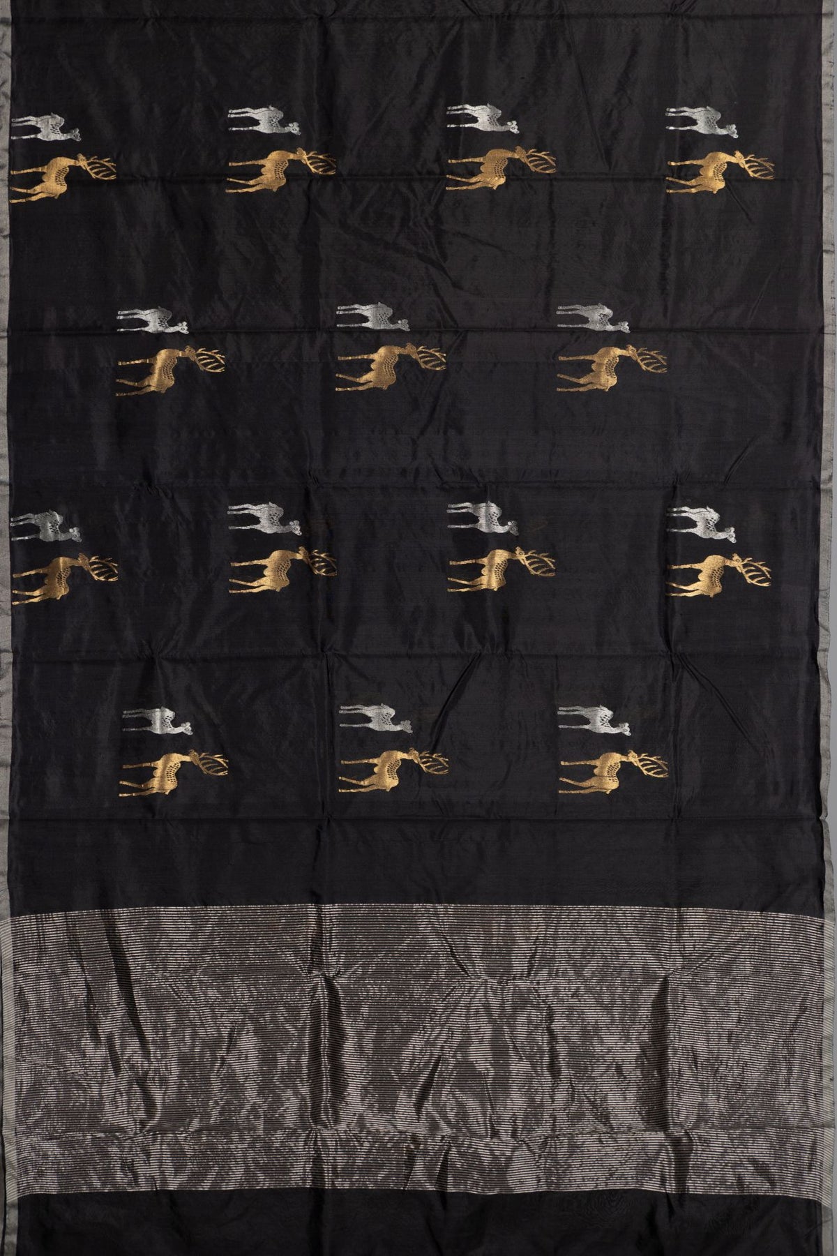 Handloom Pattu Silk Chanderi Saree