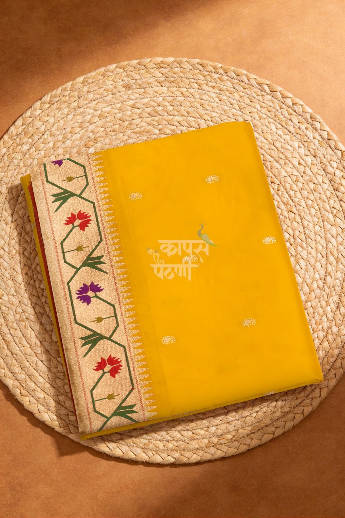 Designer Asavali Border Saree