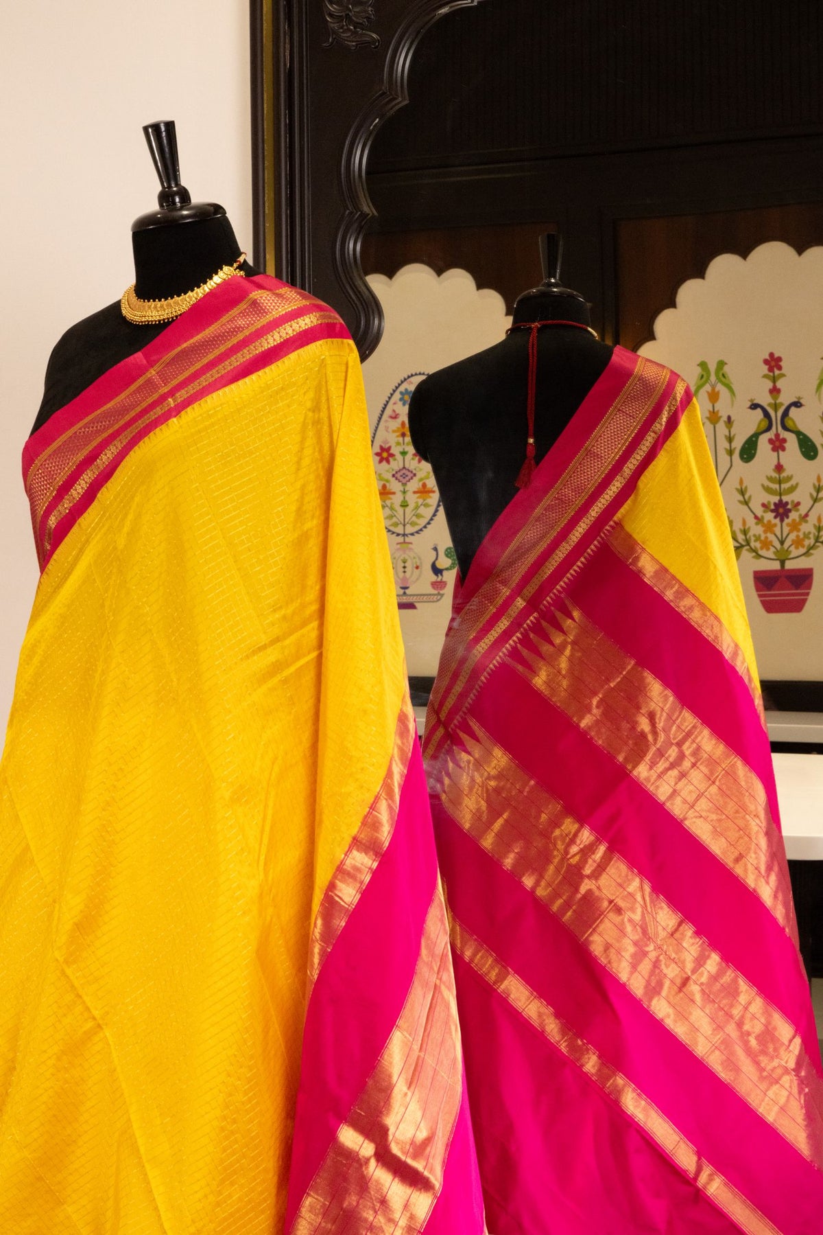 Traditional Irkal Checks Saree
