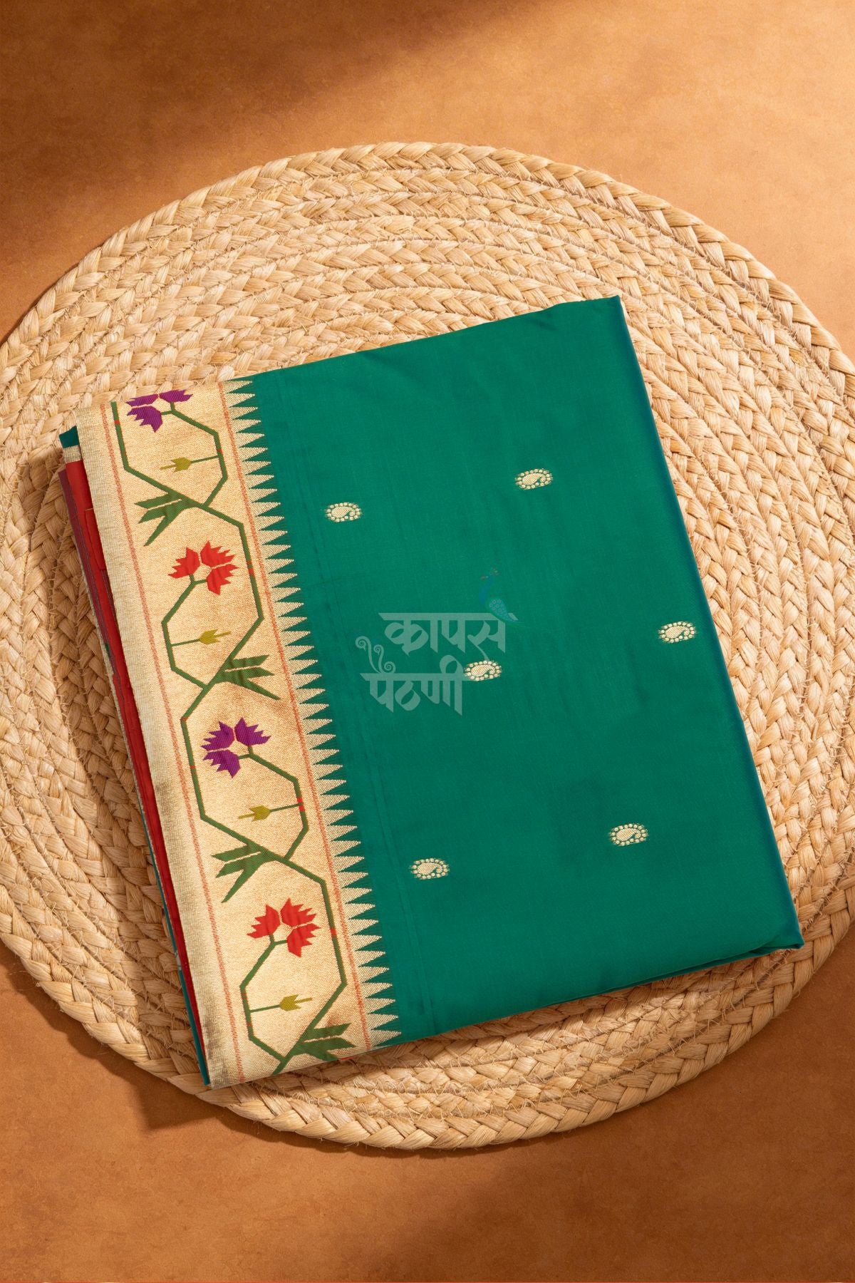 Designer Asavali Border Saree