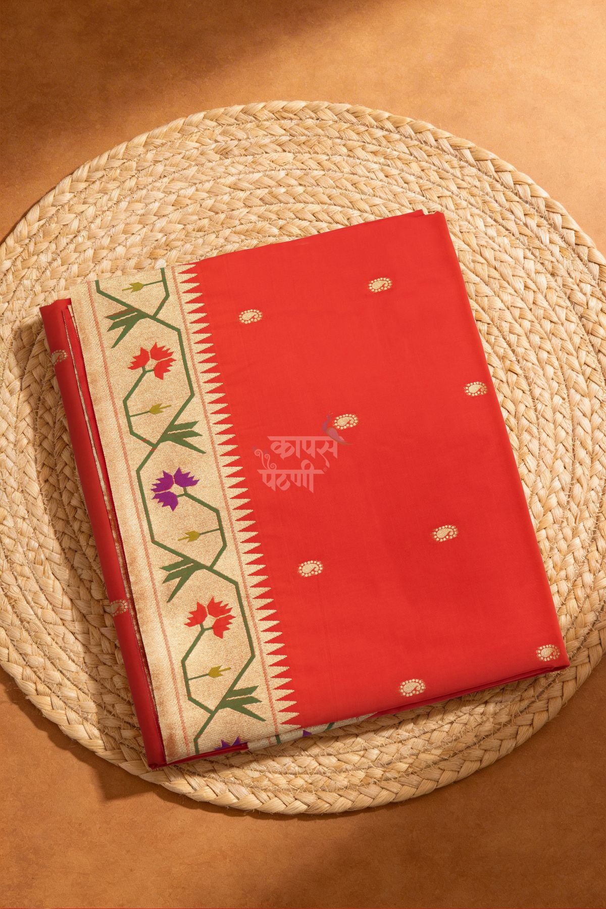 Designer Asavali Border Saree