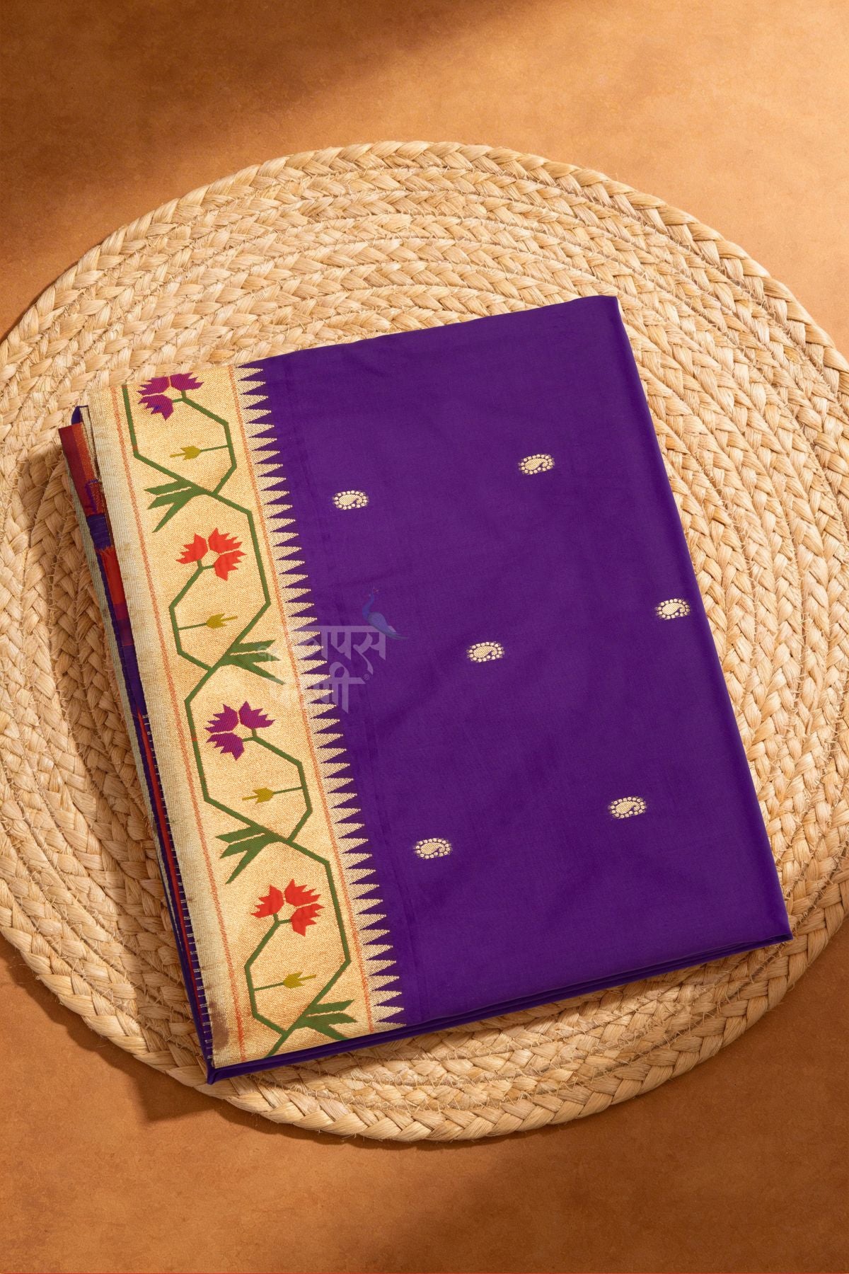 Designer Asavali Border Saree