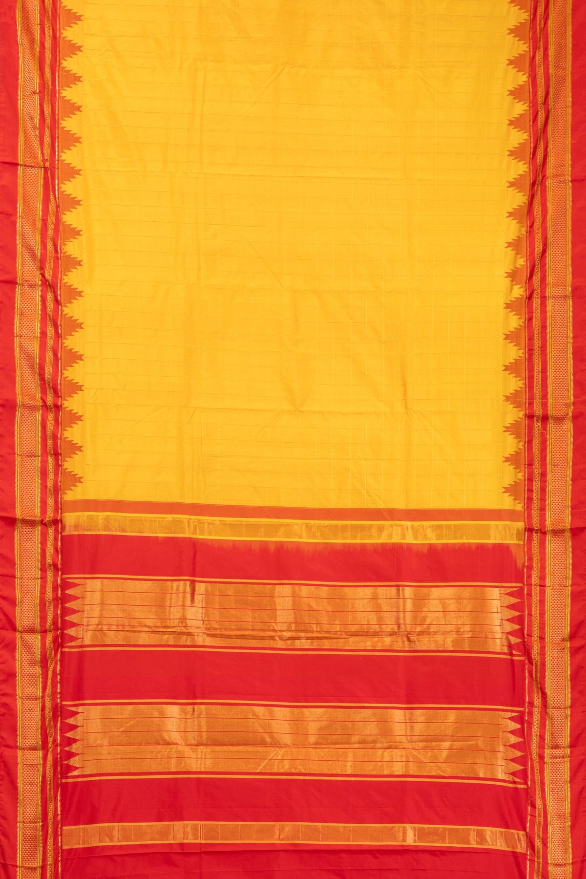 Traditional Irkal Checks Saree