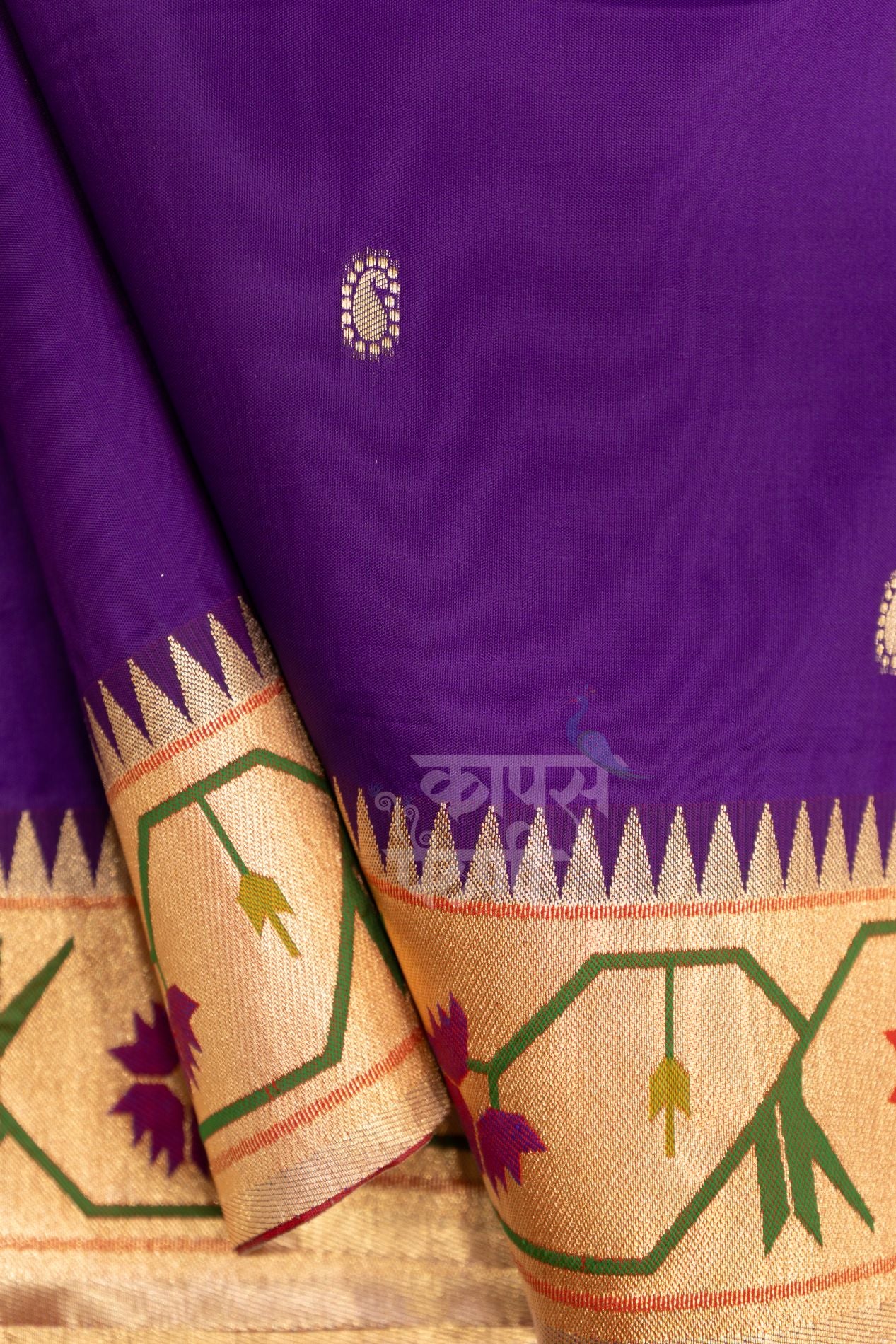 Designer Asavali Border Saree