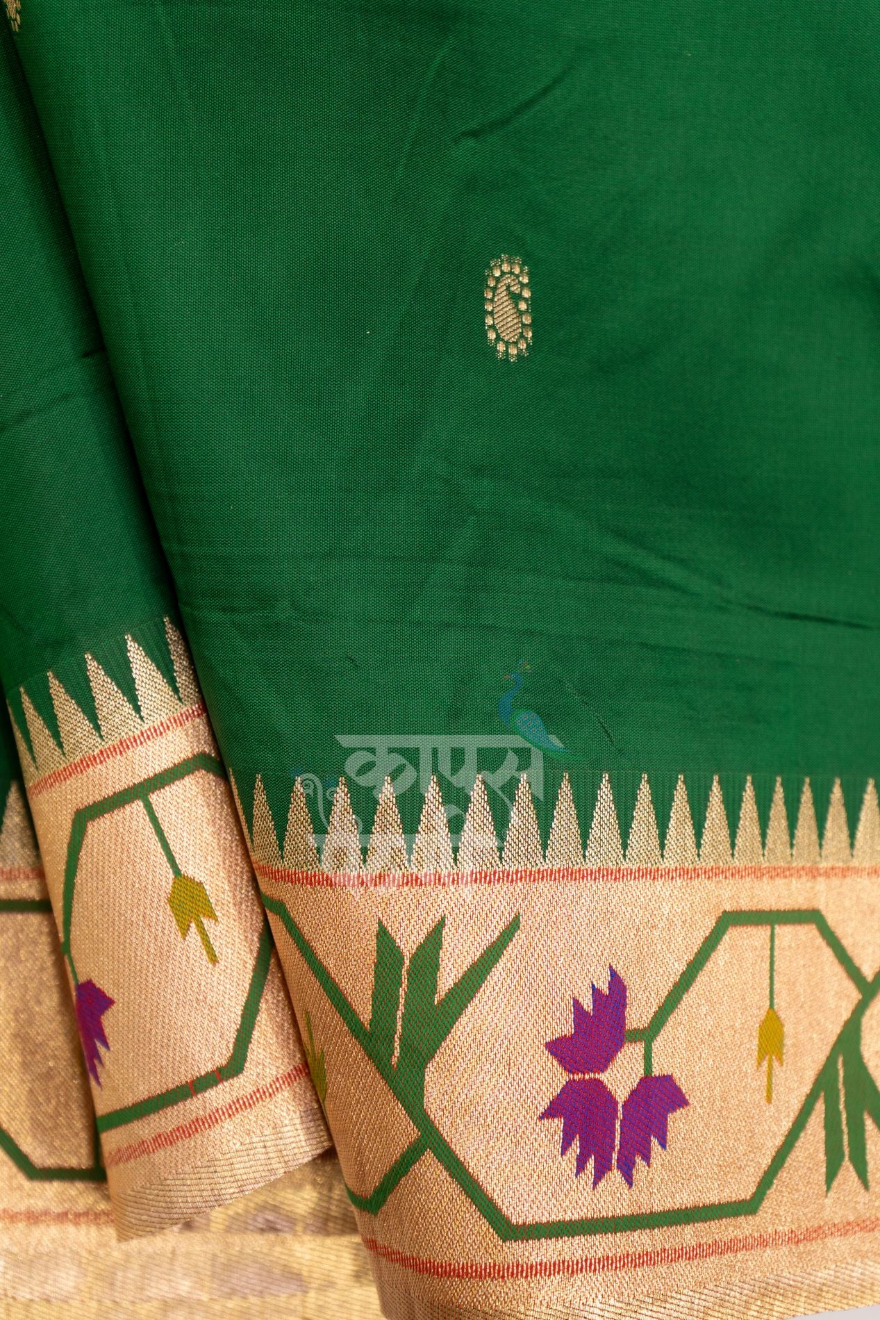 Designer Asavali Border Saree