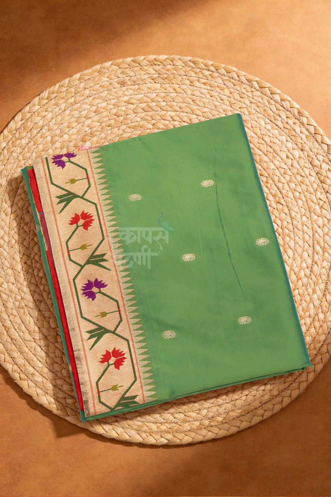 Designer Asavali Border Saree