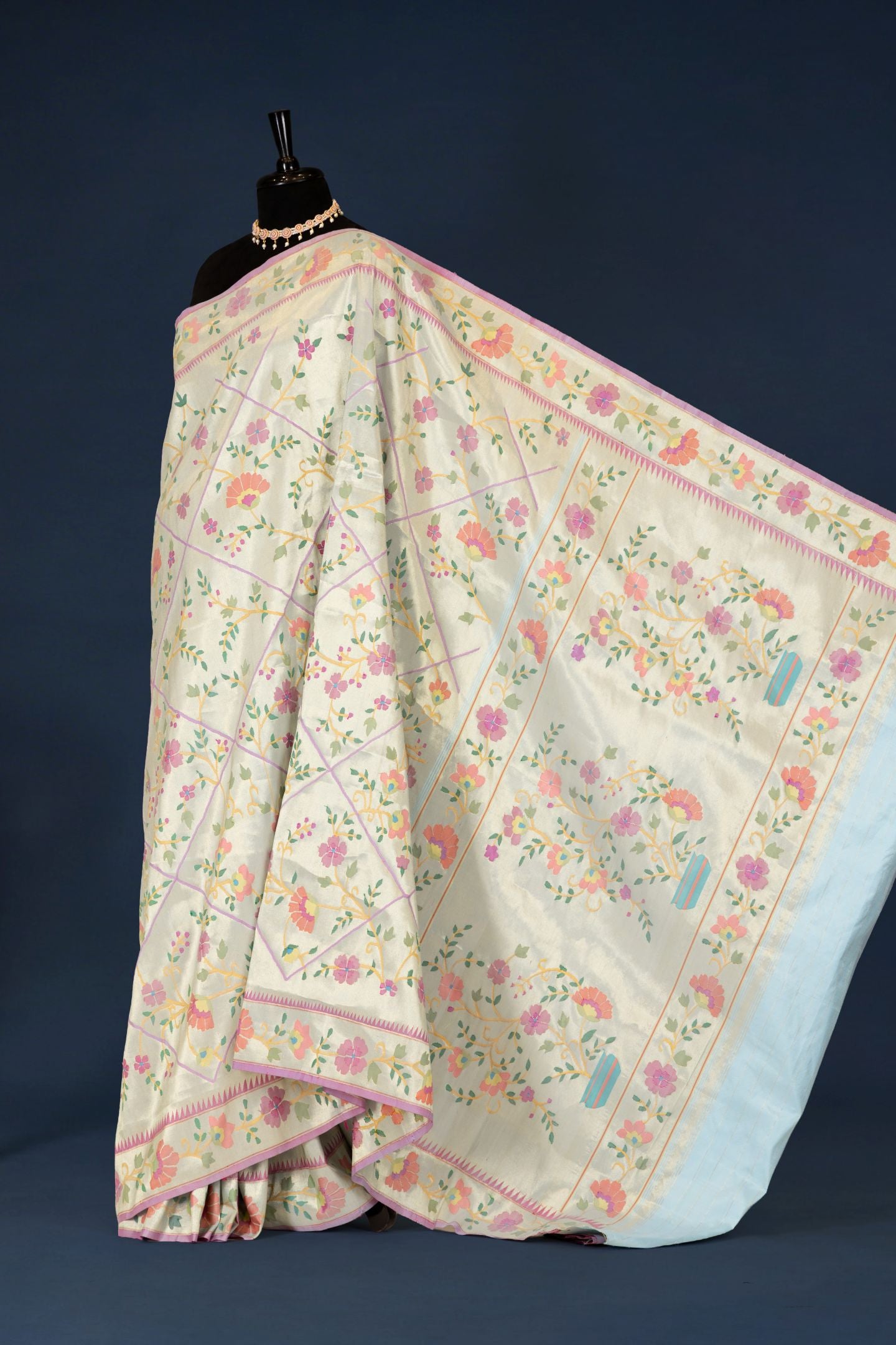 Handloom Brocade Paithani