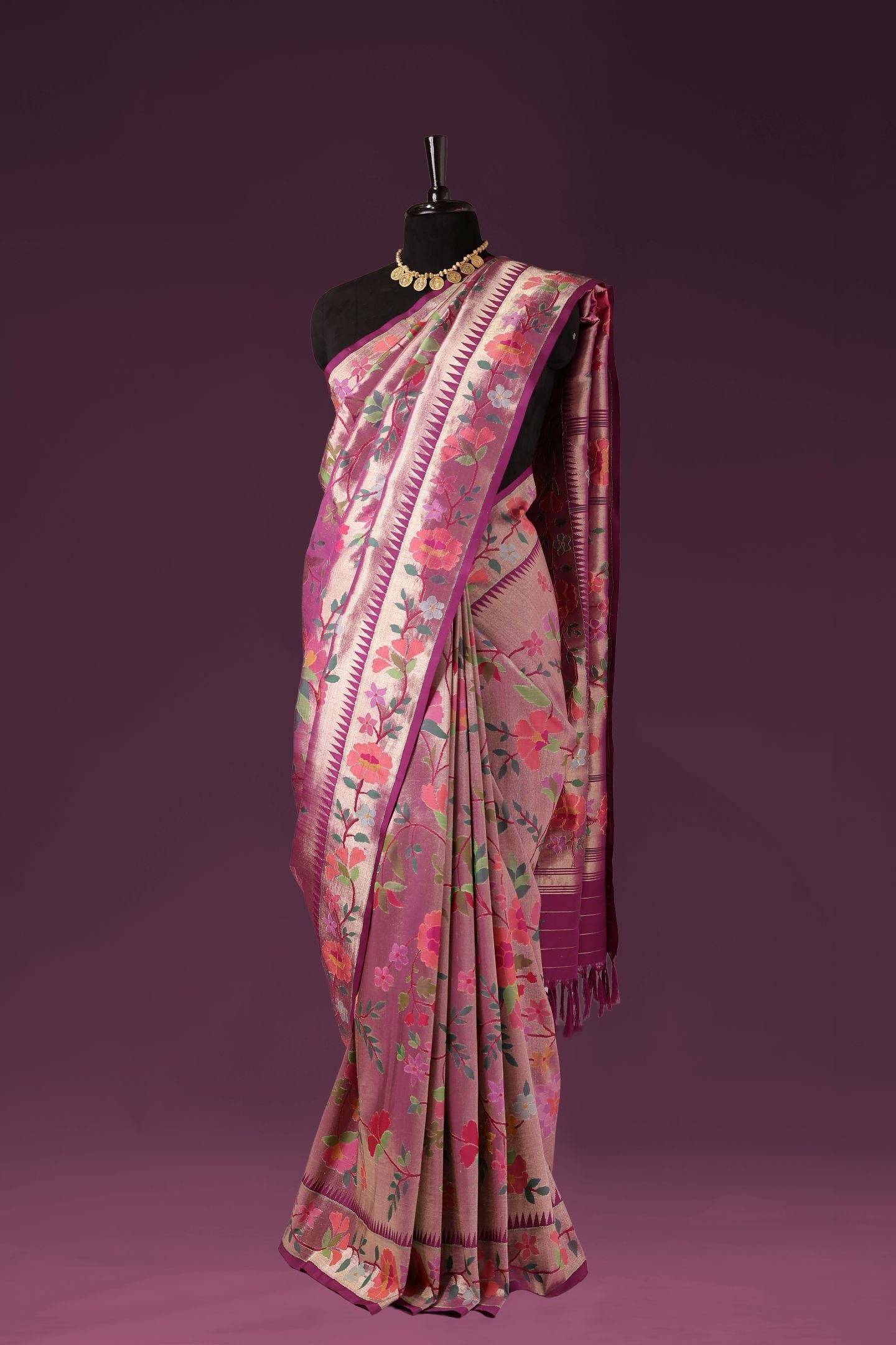 Hand Woven Brocade Paithani