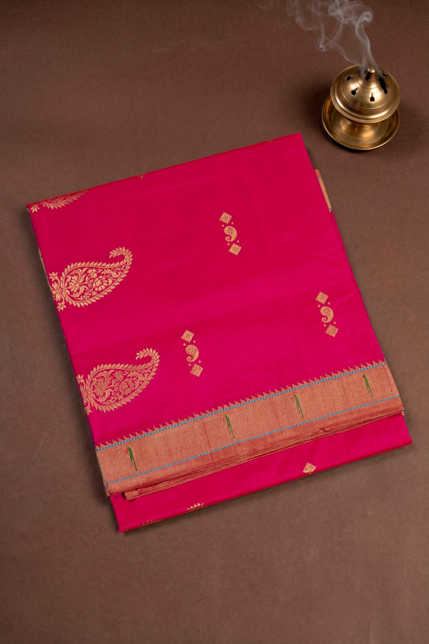 Traditional Pure Silk Muniya Saree