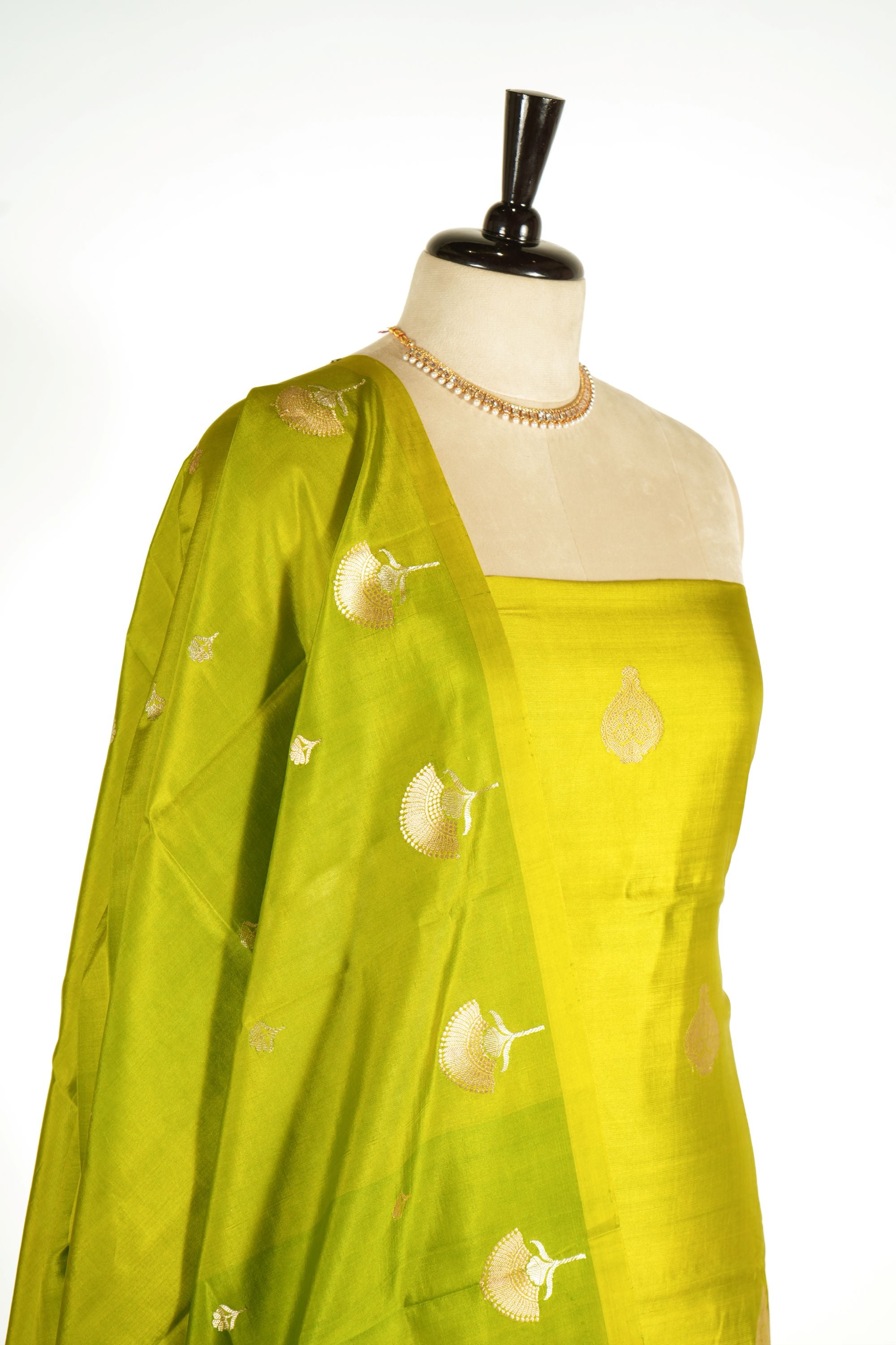 Pure Katan Silk Designer Dress Material