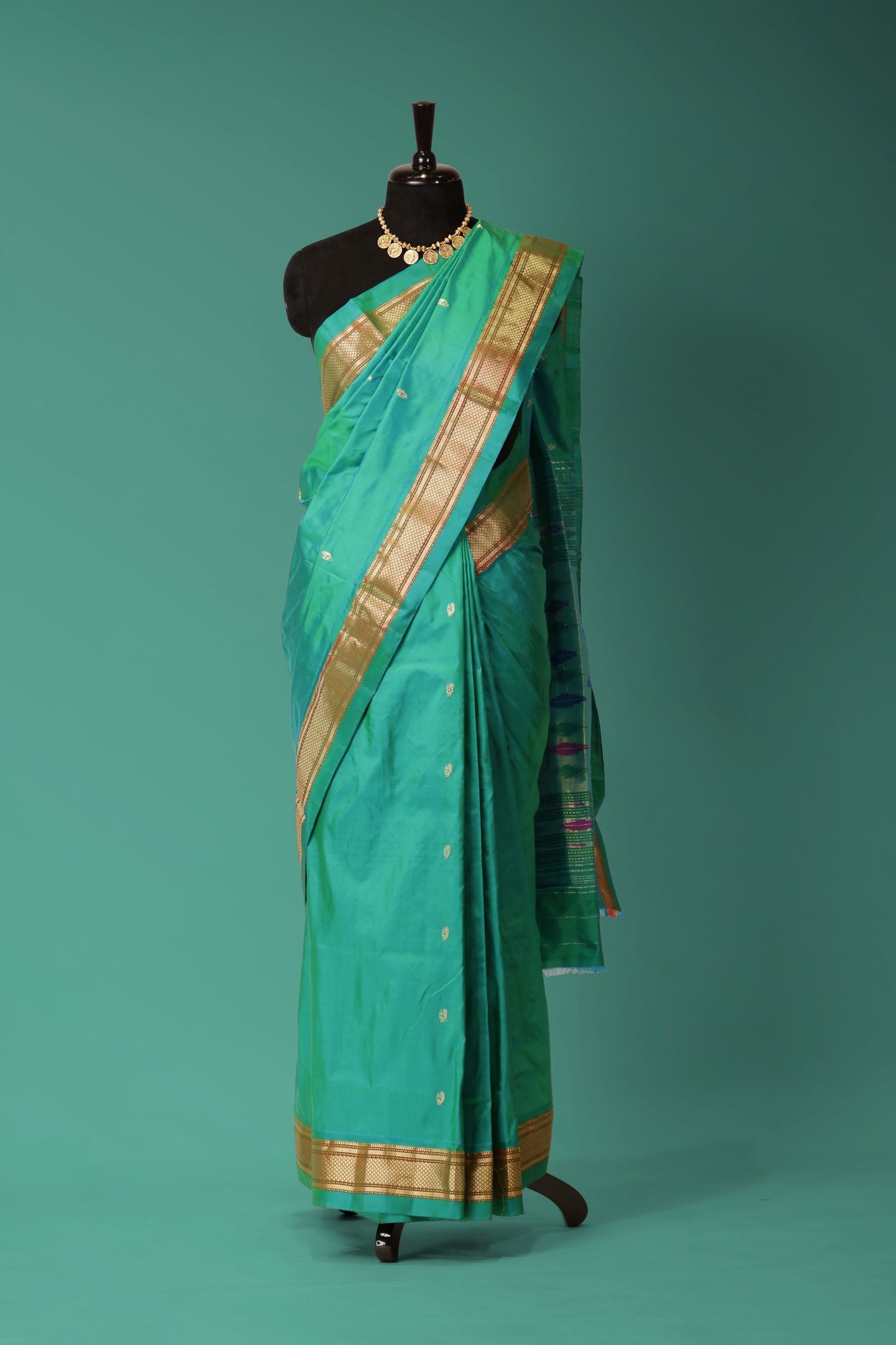 Handloom Double Pallu Paithani