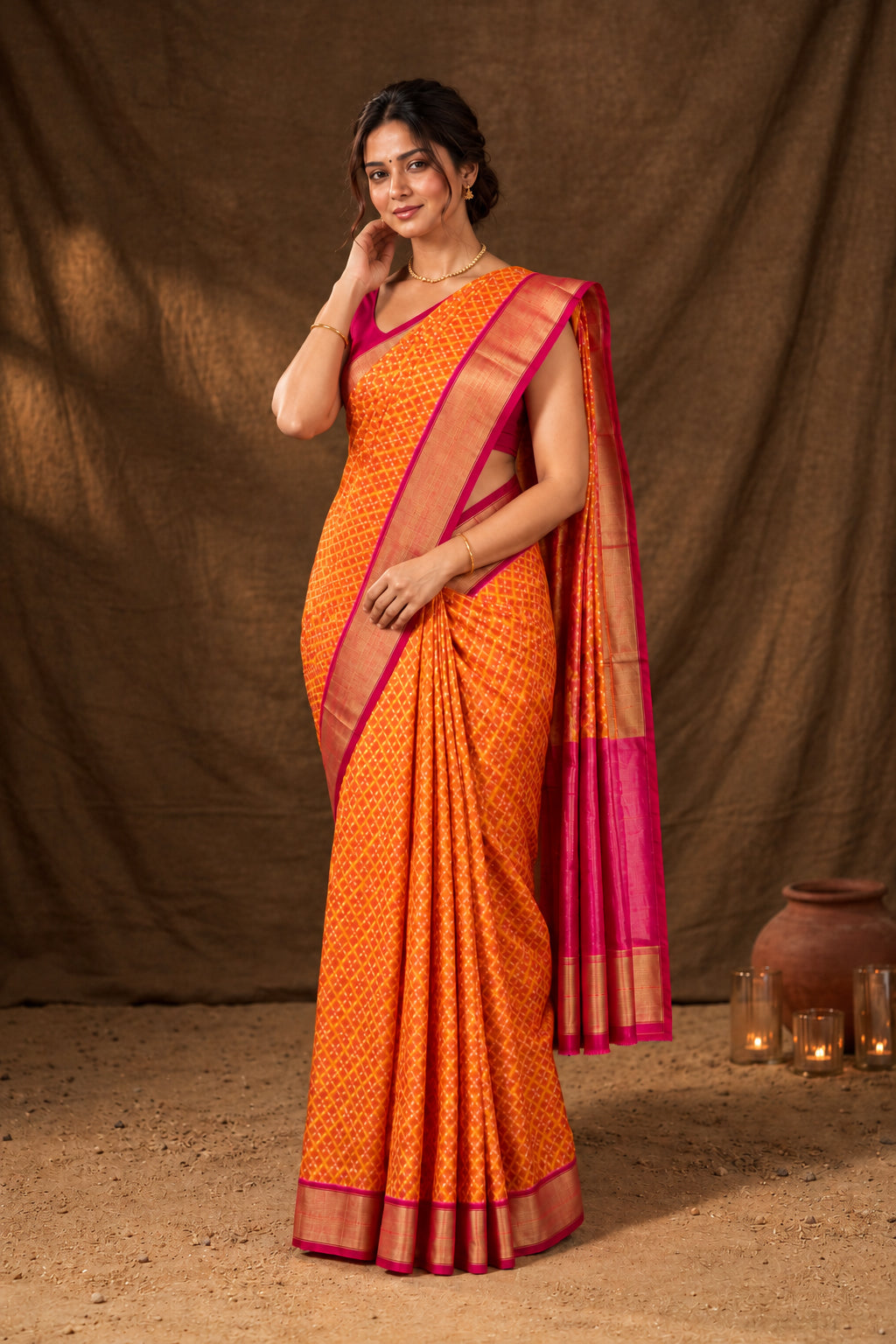 Handloom Patola Silk Saree