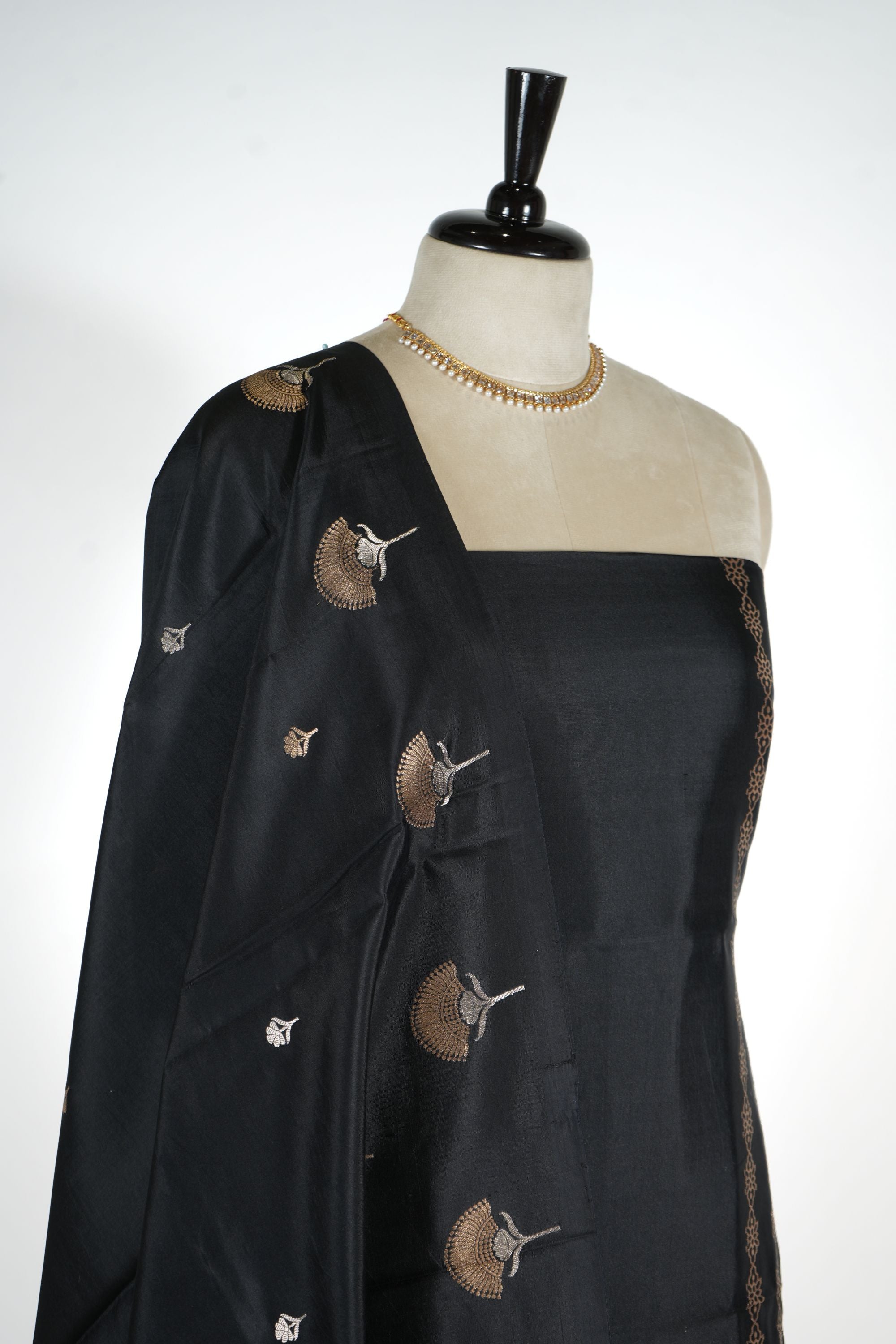 Pure Katan Silk Designer Dress Material