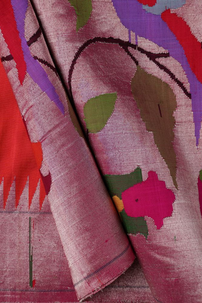 Hand Woven Half All Over Paithani