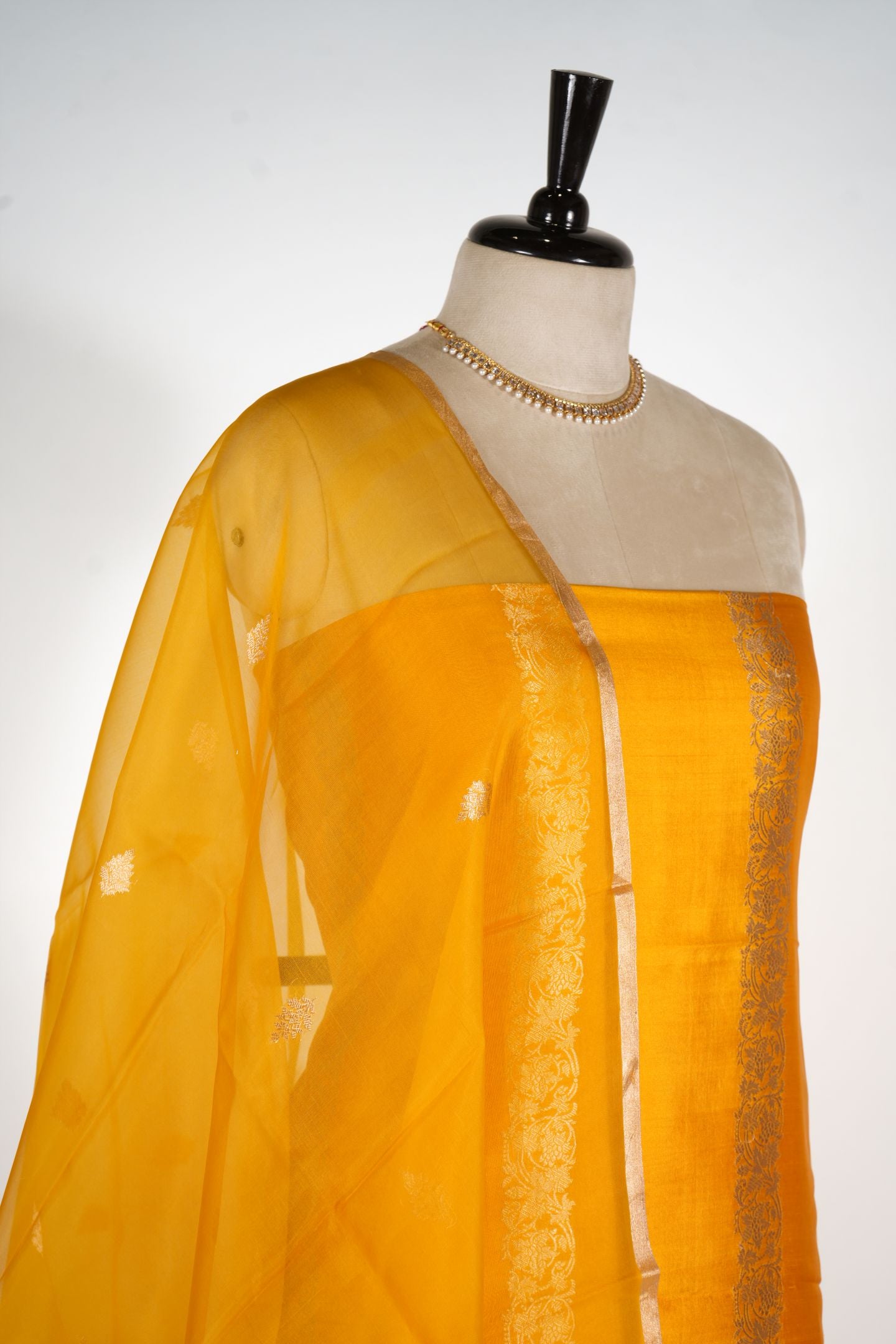 Pure Katan Silk Designer Dress Material